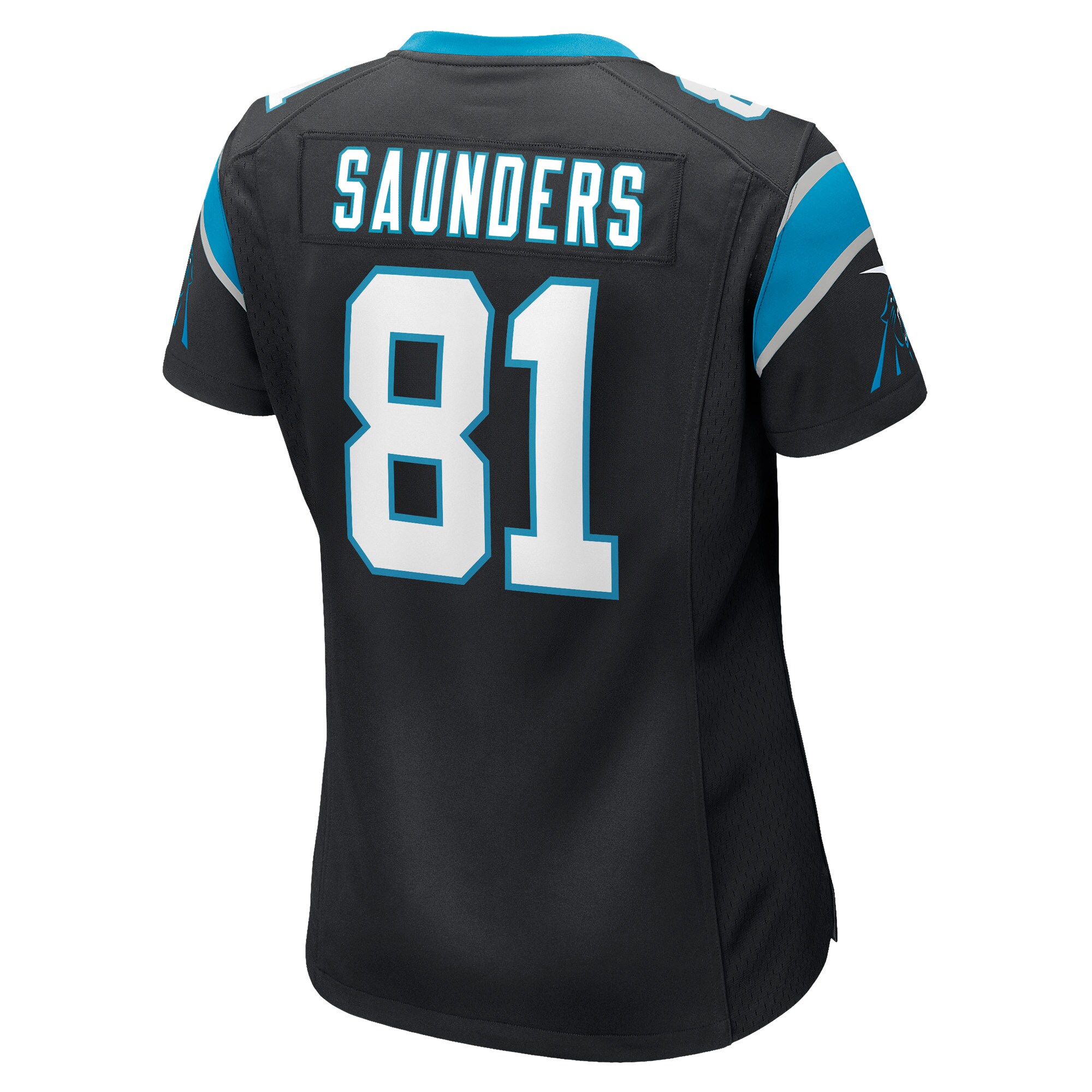 CJ Saunders Carolina Panthers  Women's Game Player Jersey - Black