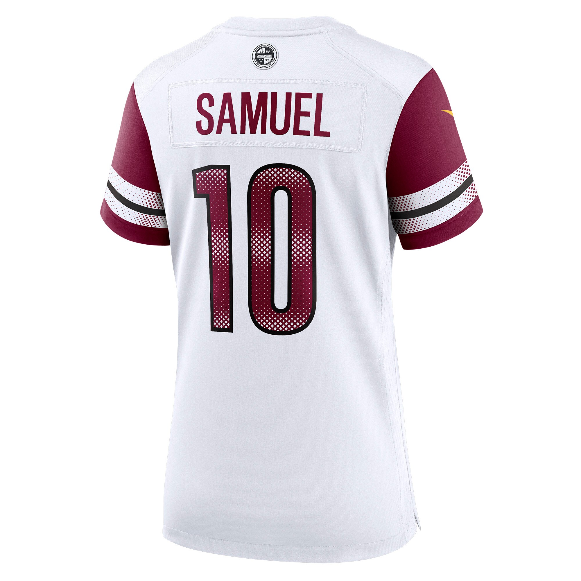 Curtis Samuel Washington Commanders  Women's Away Game Player Jersey - White