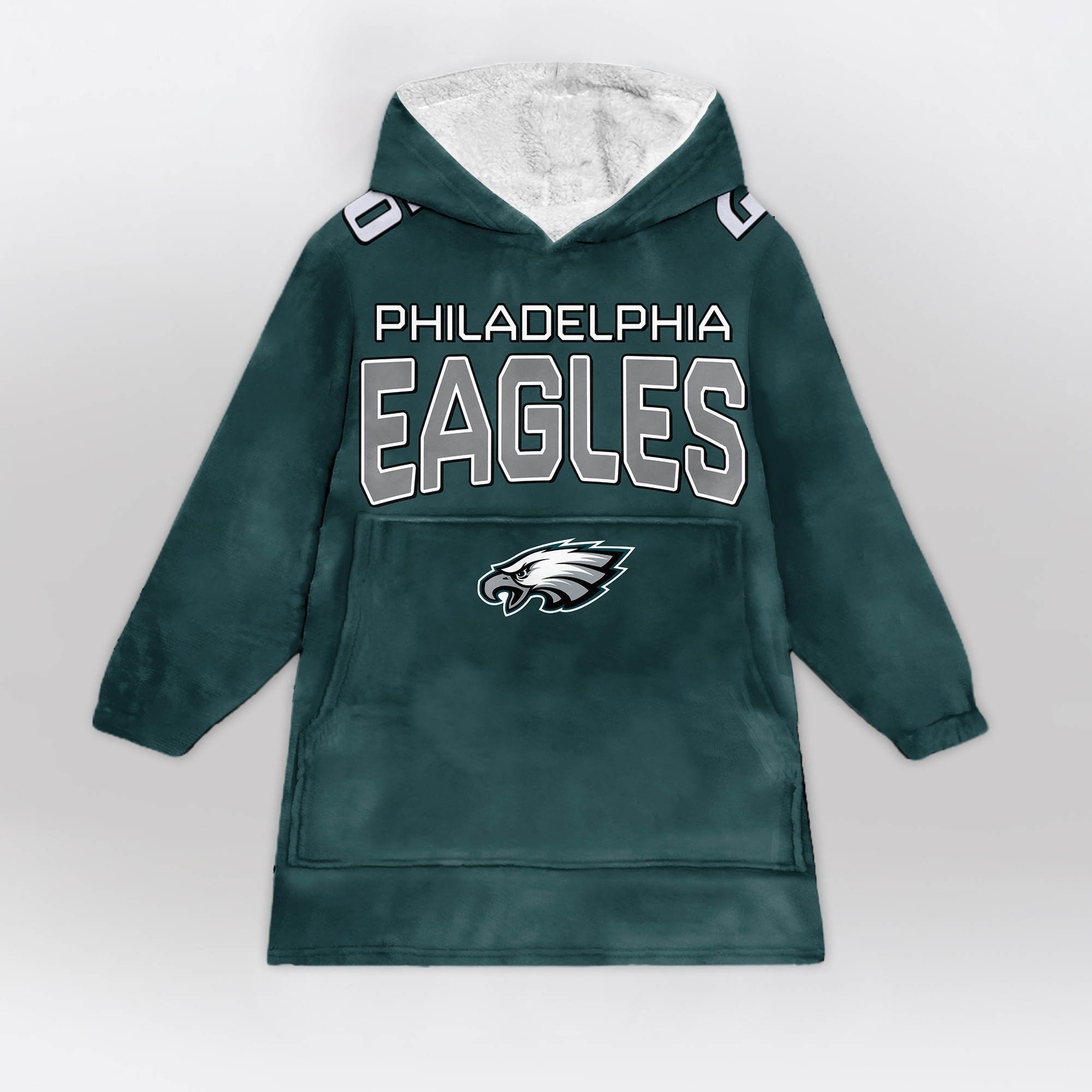 Adult 26 Philadelphia Football Unisex Blanket Hoodie