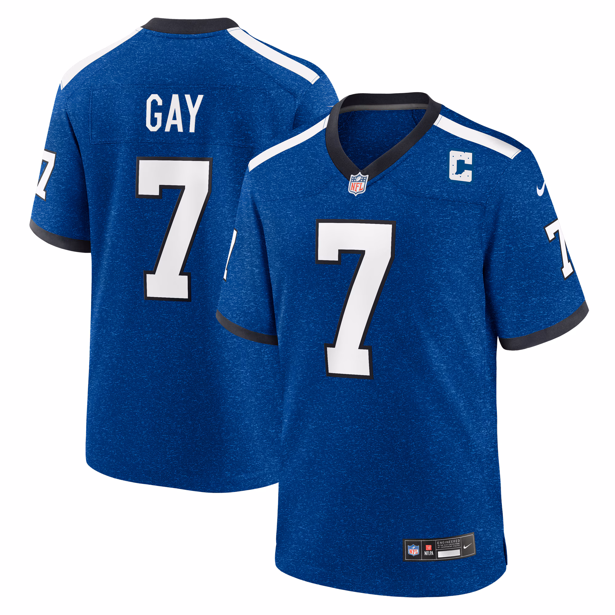 Matt Gay Indianapolis Colts Team Game Jersey - Royal