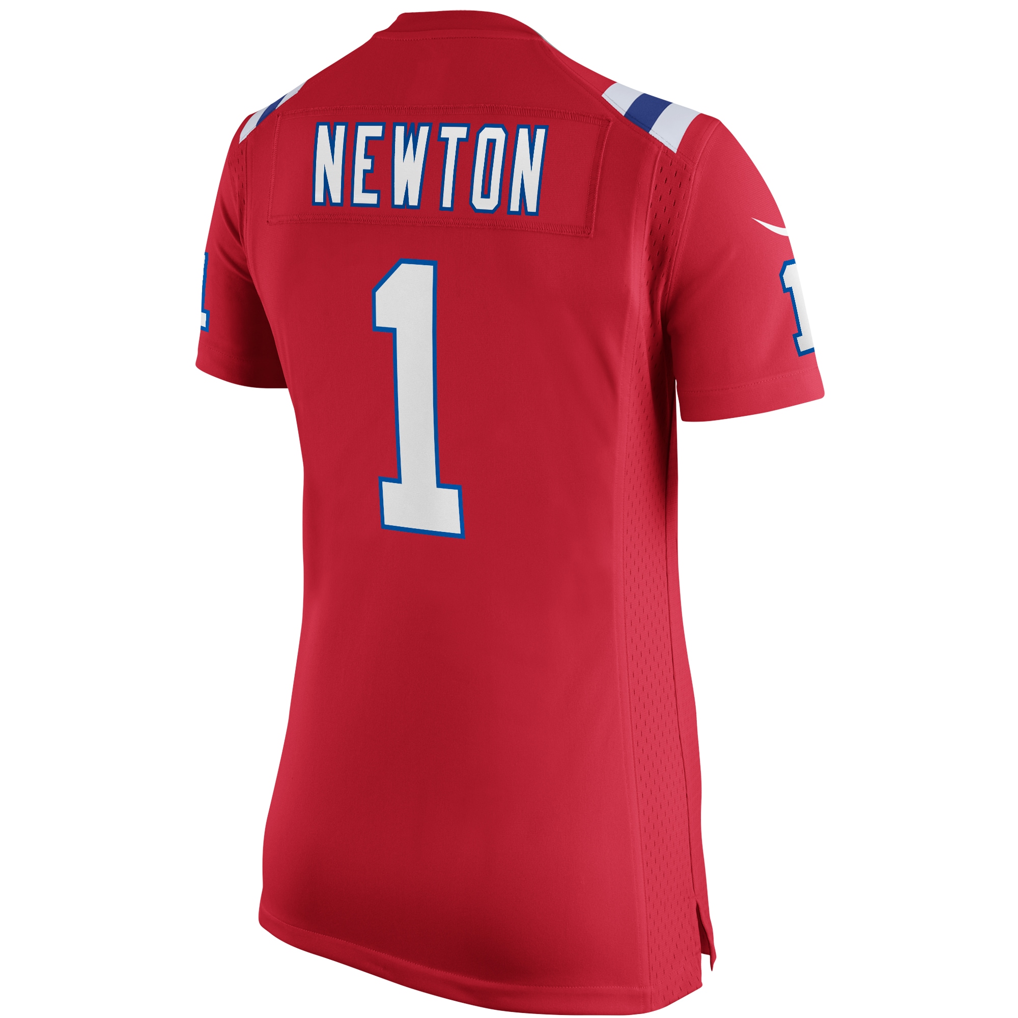 Cam Newton New England Patriots Women's Alternate Game Jersey - Red