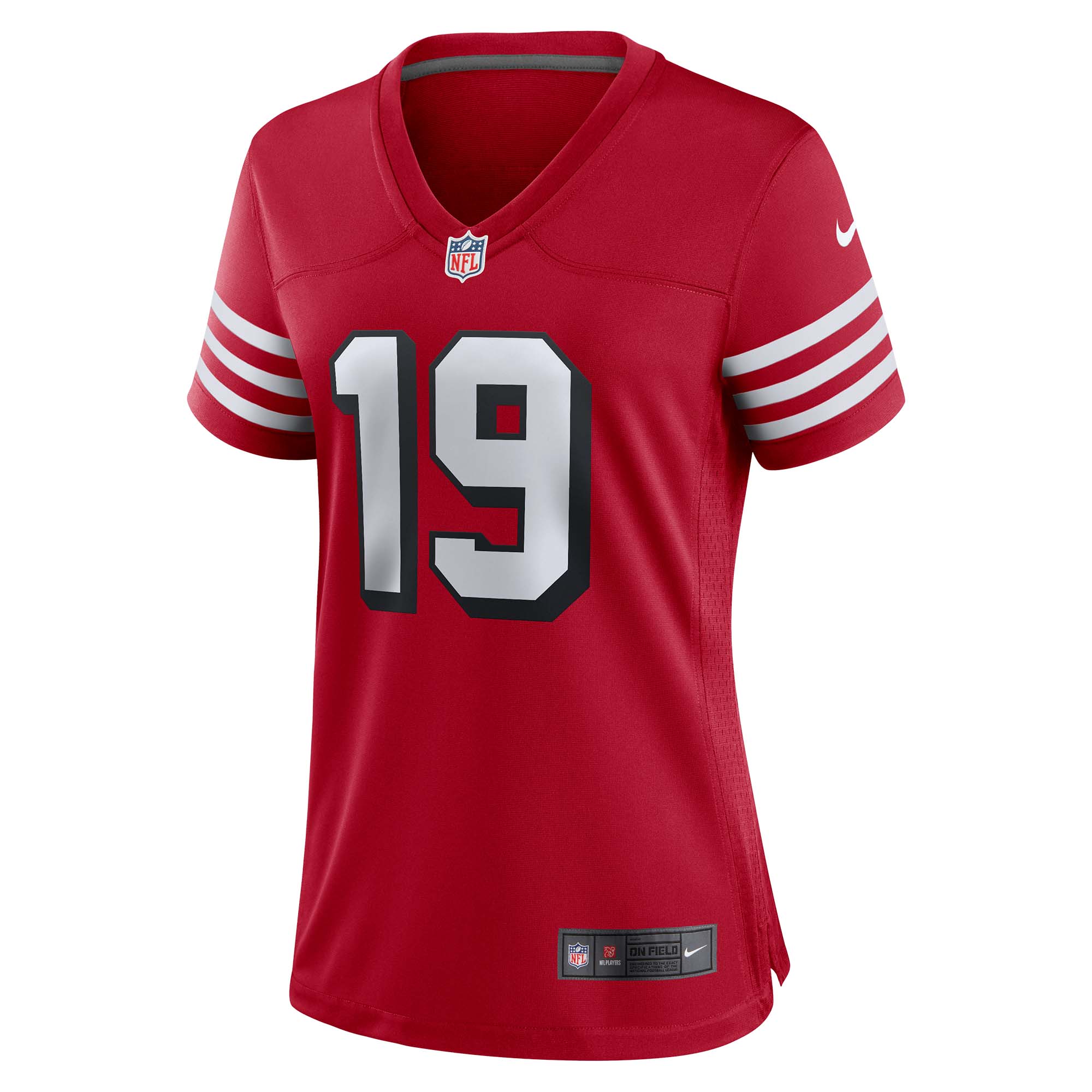 Deebo Samuel San Francisco 49ers  Women's Alternate Game Jersey - Scarlet