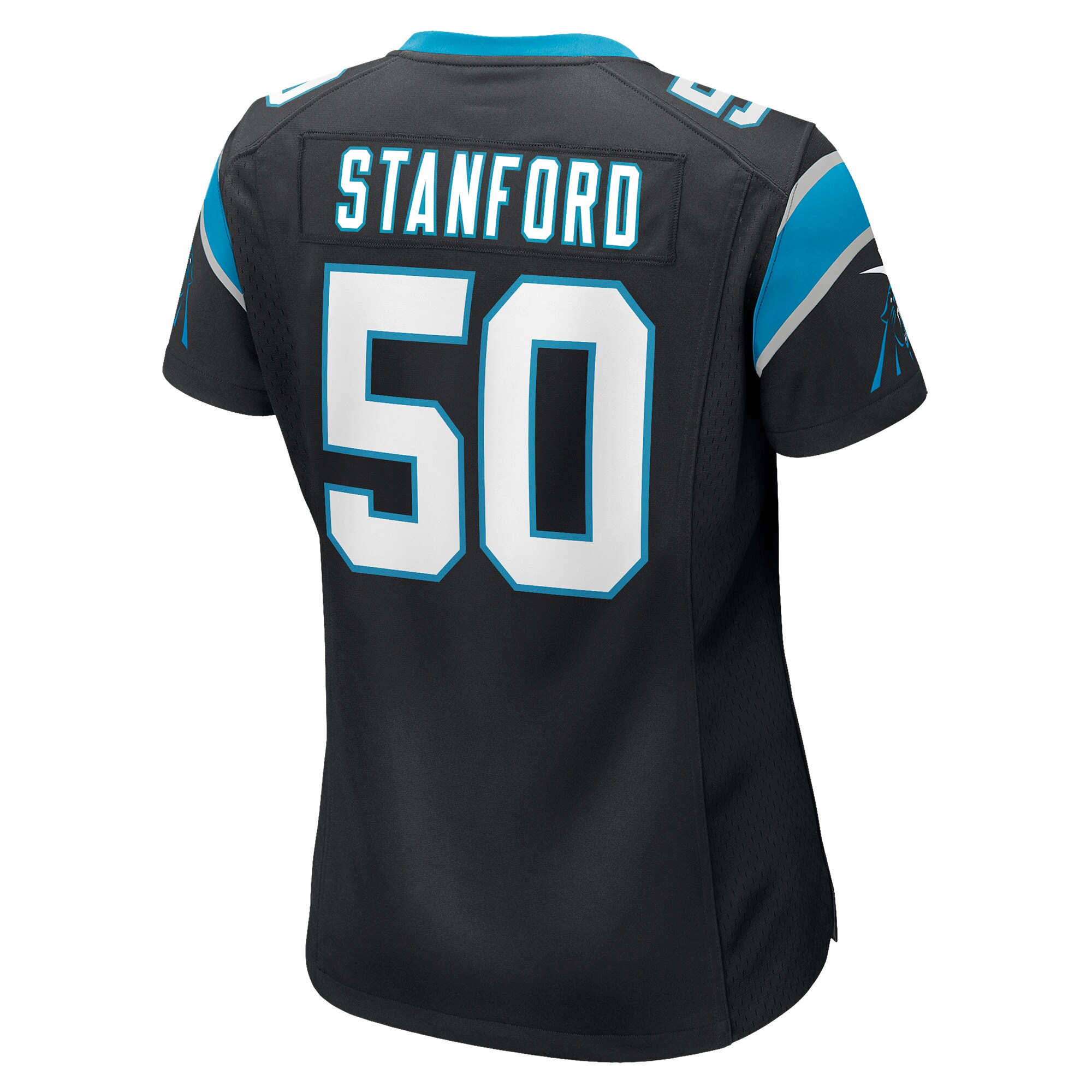 Julian Stanford Carolina Panthers  Women's Game Player Jersey - Black