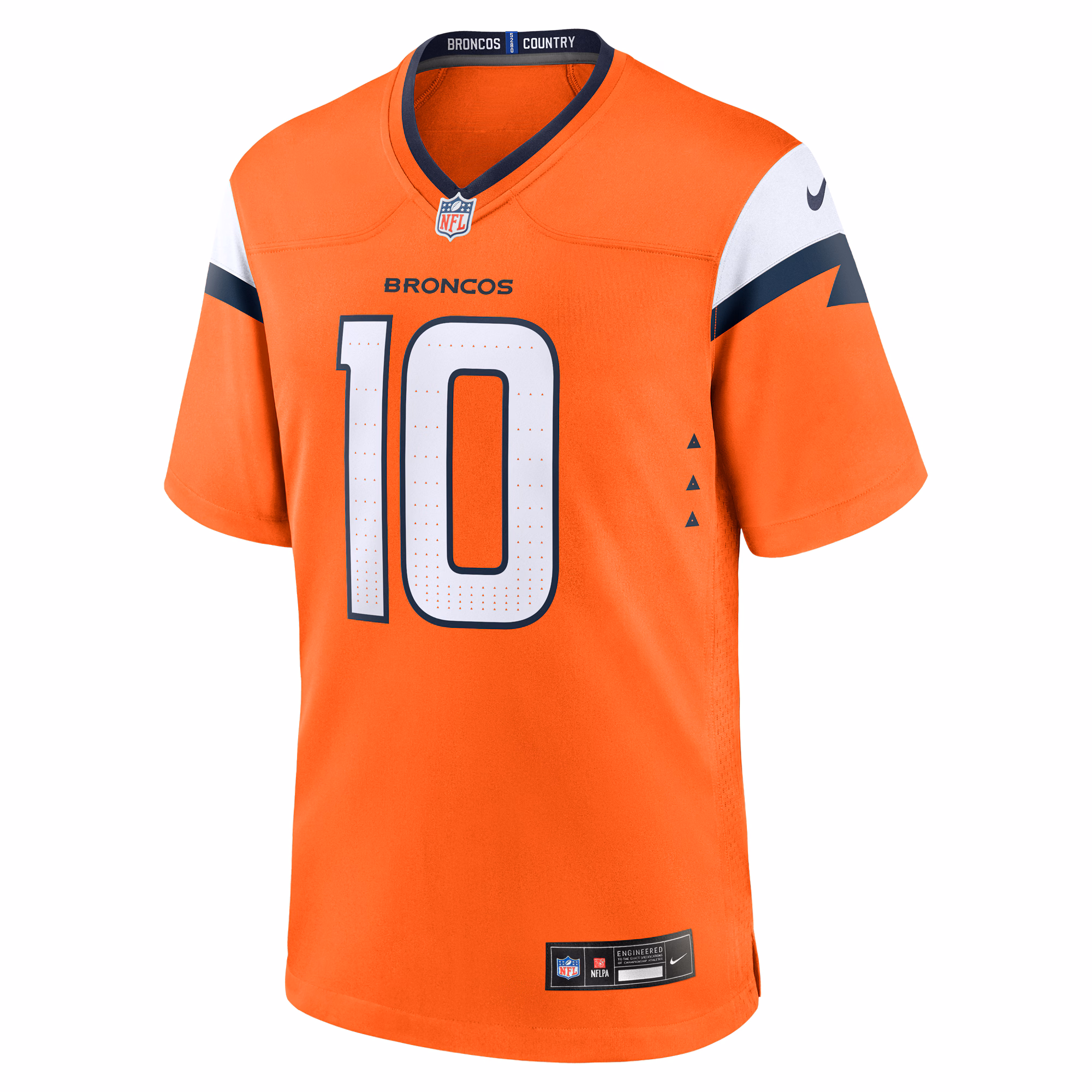 Bo Nix Denver Broncos Alternate Game Jersey -  Navy