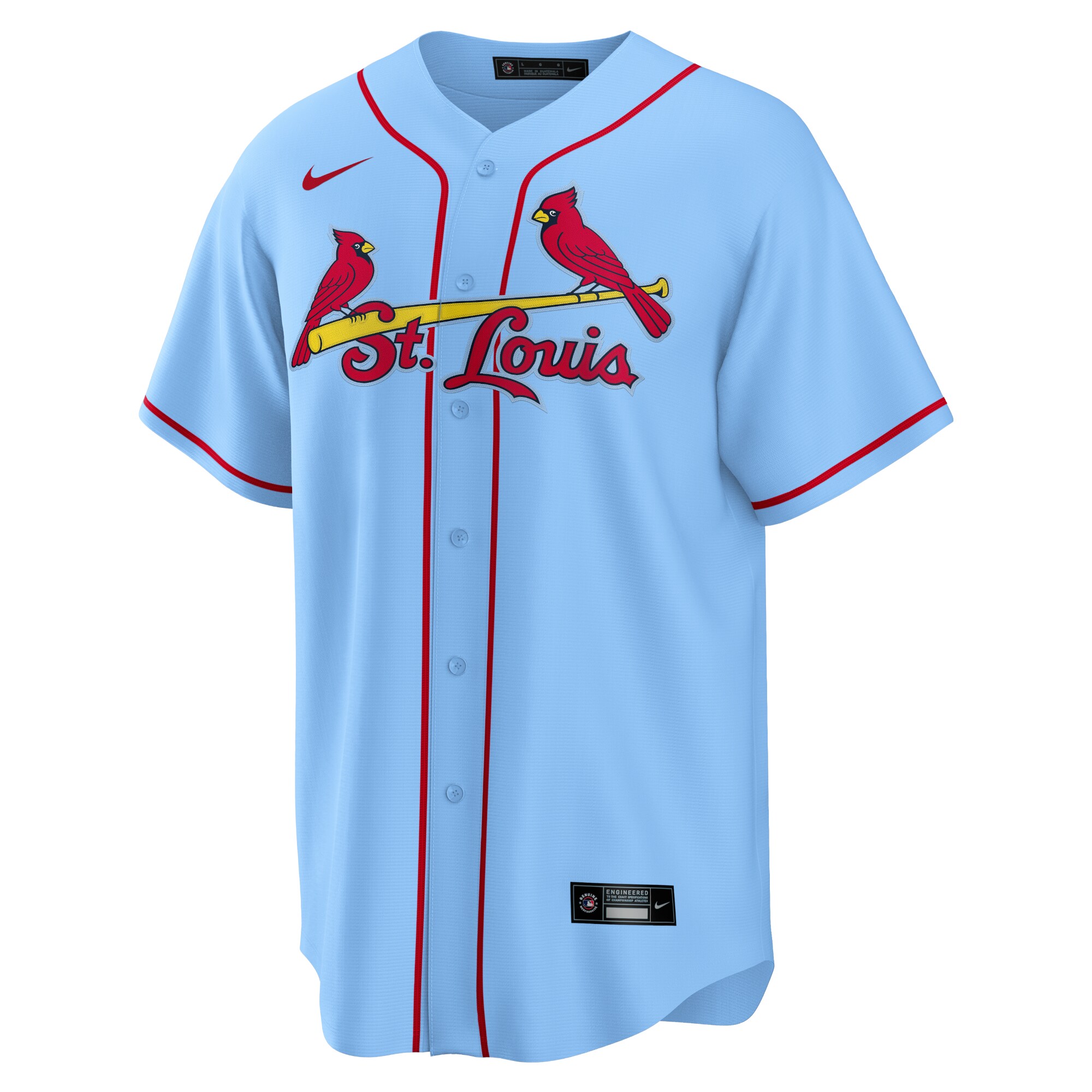 Nolan Arenado St.Louis Cardinals  Alternate Official Replica Player Jersey - Light Blue