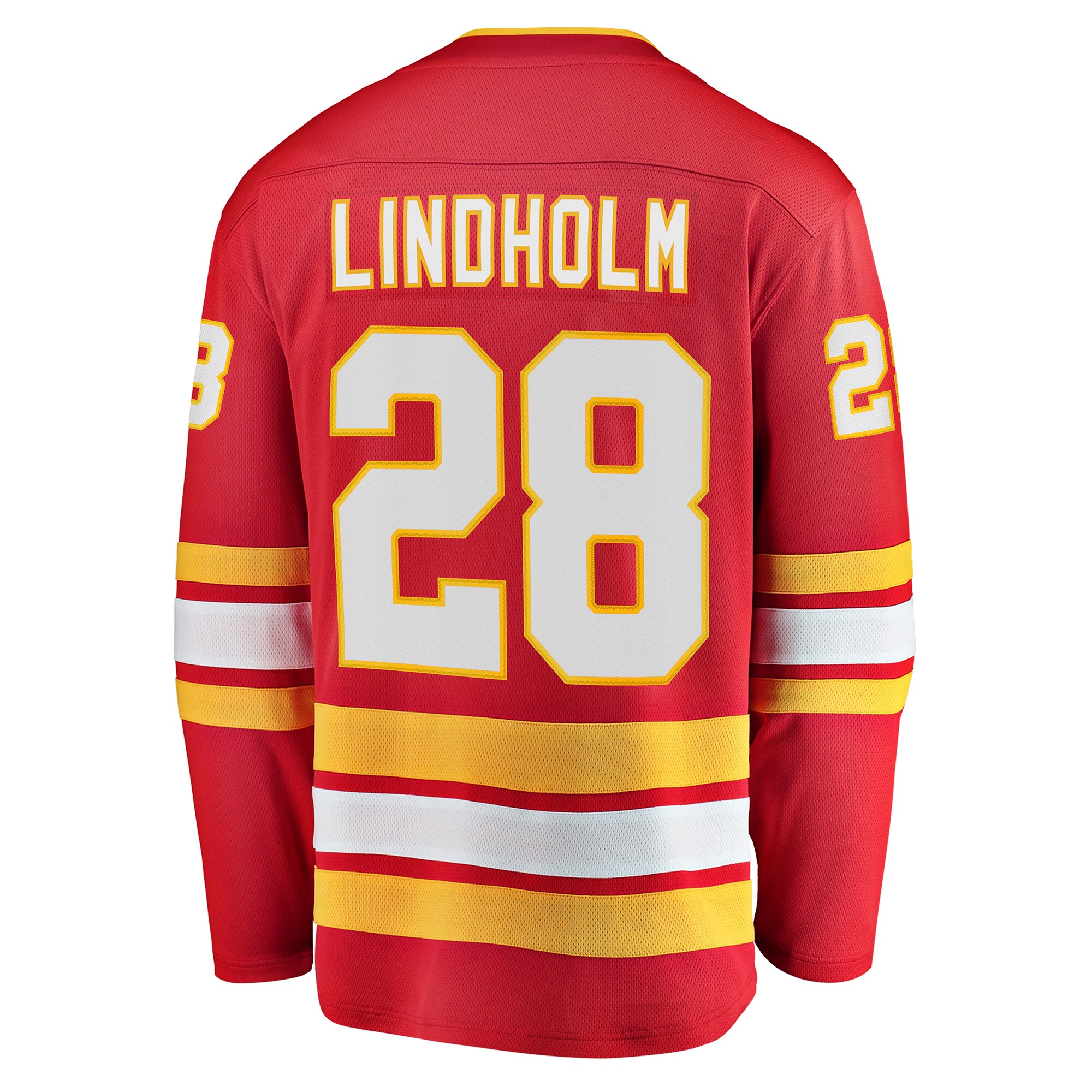 Elias Lindholm Calgary Flames Home Team Breakaway Player Jersey - Red