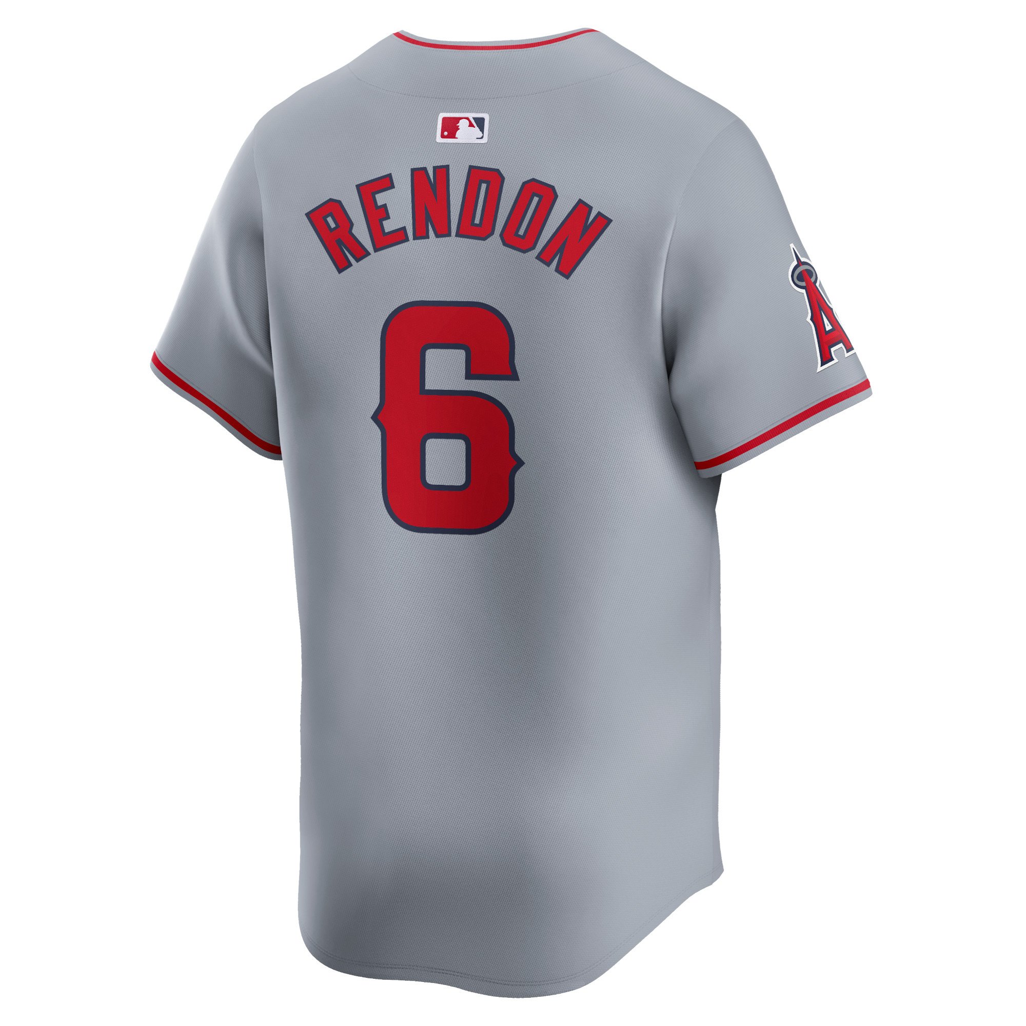 Men's Los Angeles Angels Anthony Rendon  Gray Away Limited Player Jersey