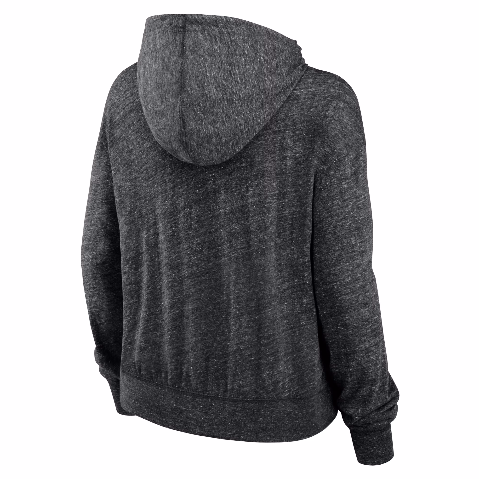 Las Vegas Raiders Women's Gym Vintage Lightweight Hooded Top - Black