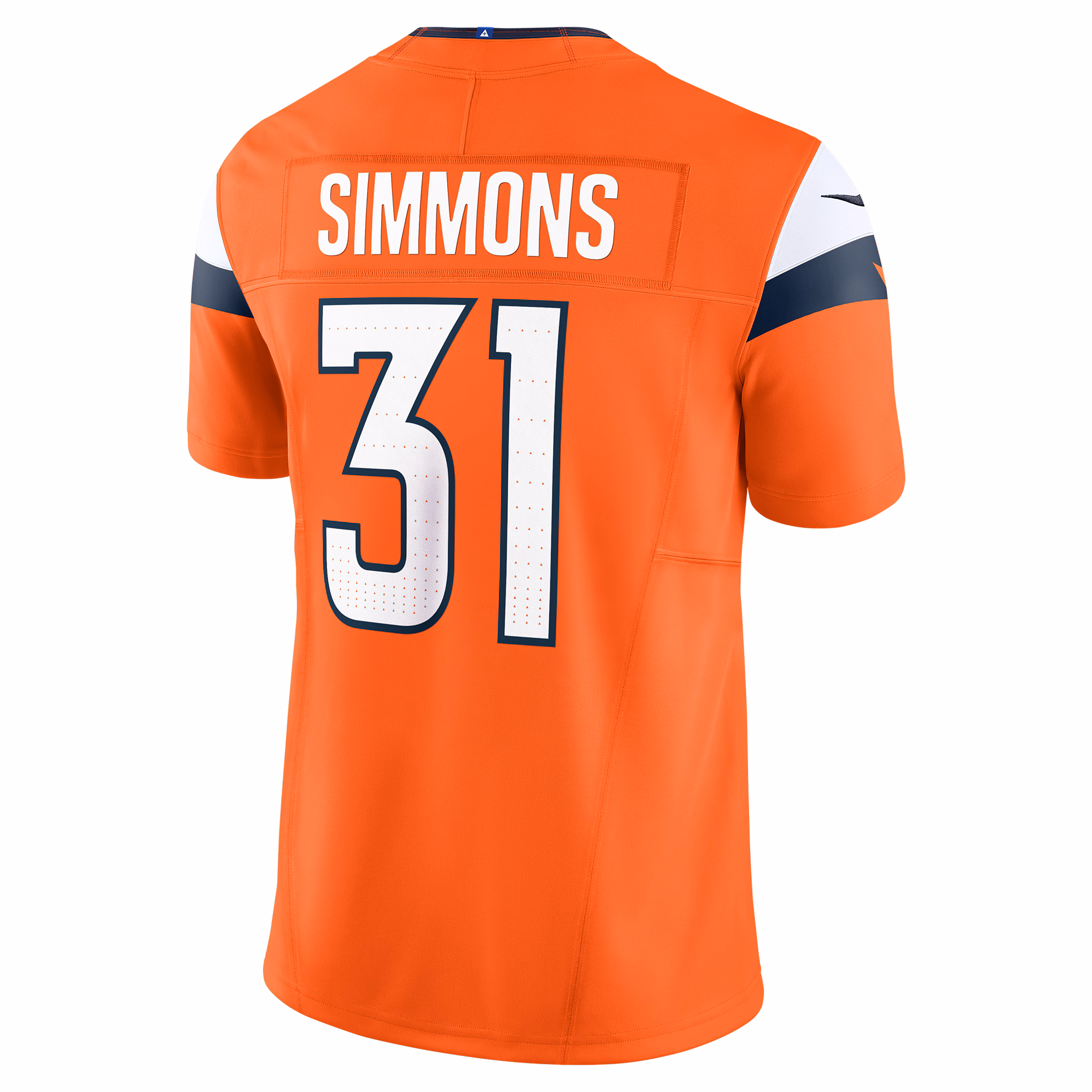 Justin Simmons Denver Broncos Vapor F.U.S.E. Limited Jersey - Navy