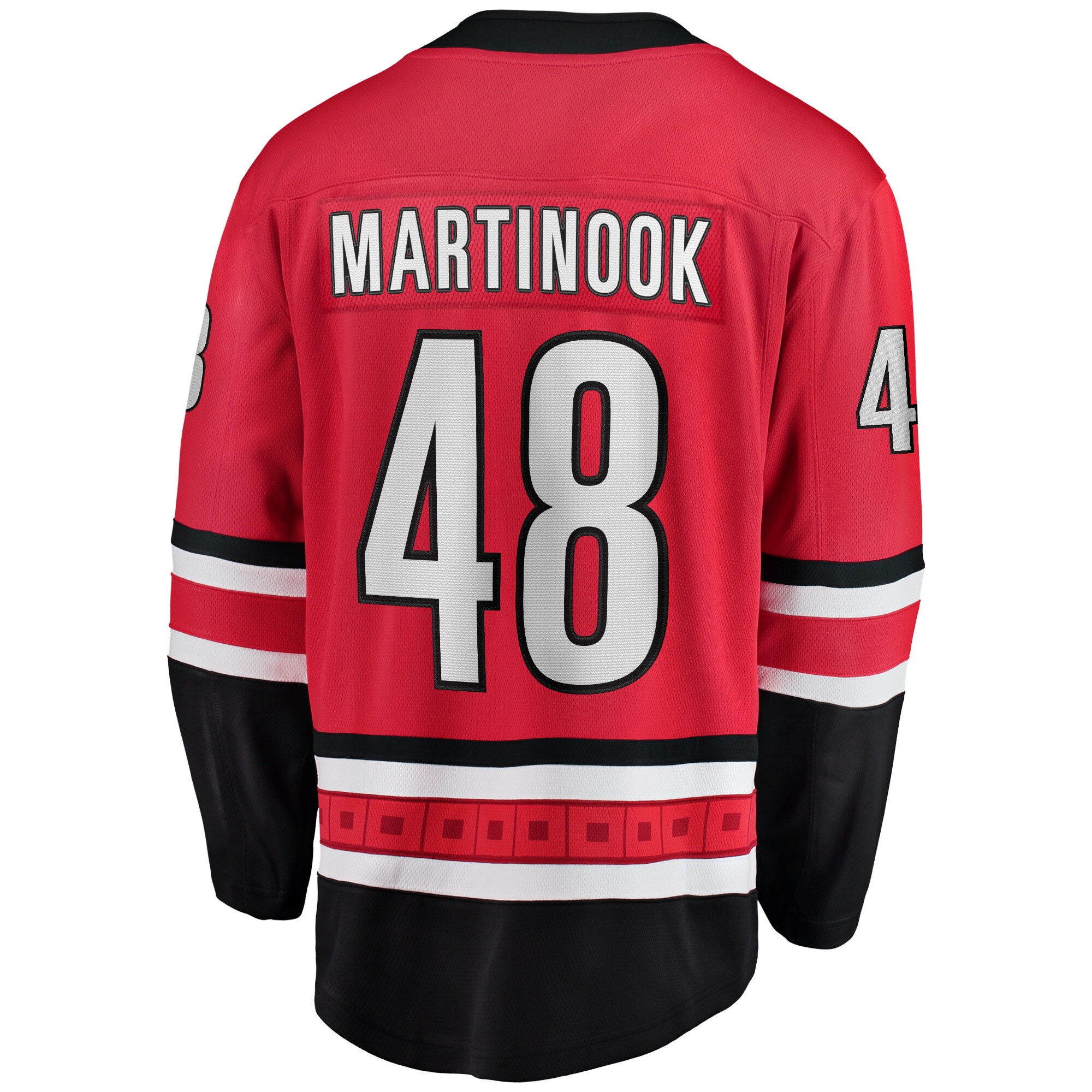 Martinook Carolina Hurricanes Home Breakaway Player Jersey - Red