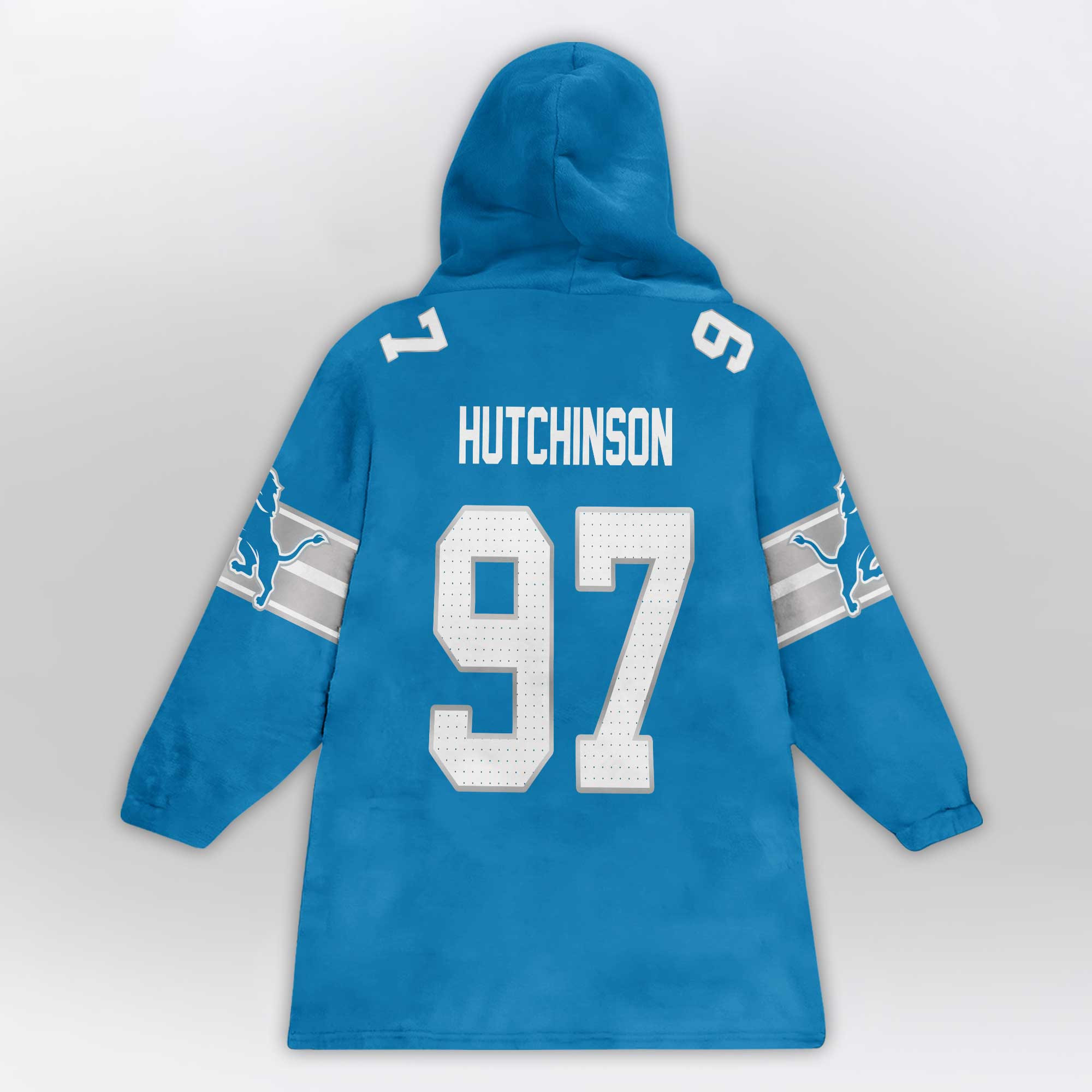 Kid 97 Detroit Football Unisex Blanket Hoodie