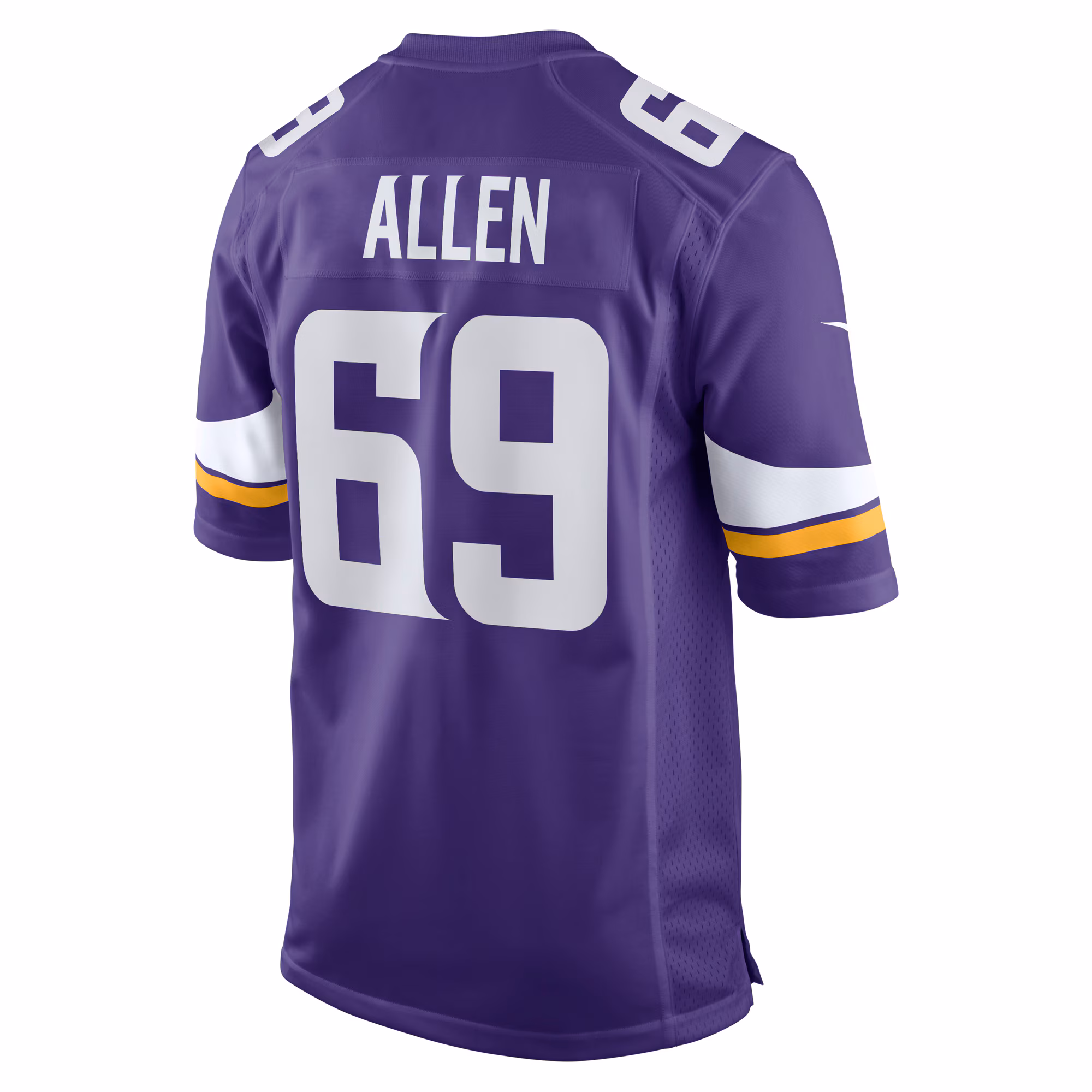 Jared Allen Minnesota Vikings Retired Player Game Jersey - Purple