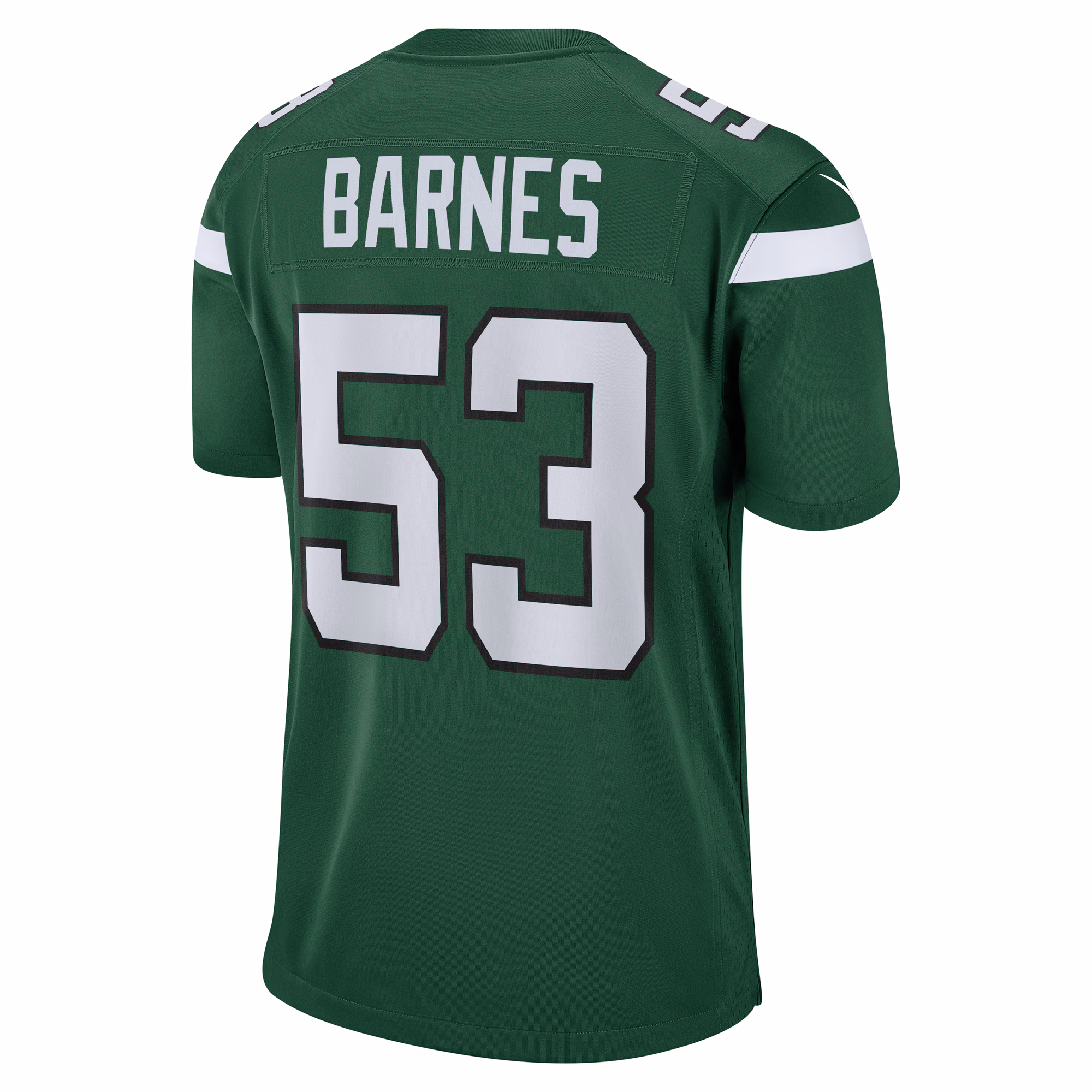 Zaire Barnes New York Jets  Game Jersey - Gotham Green