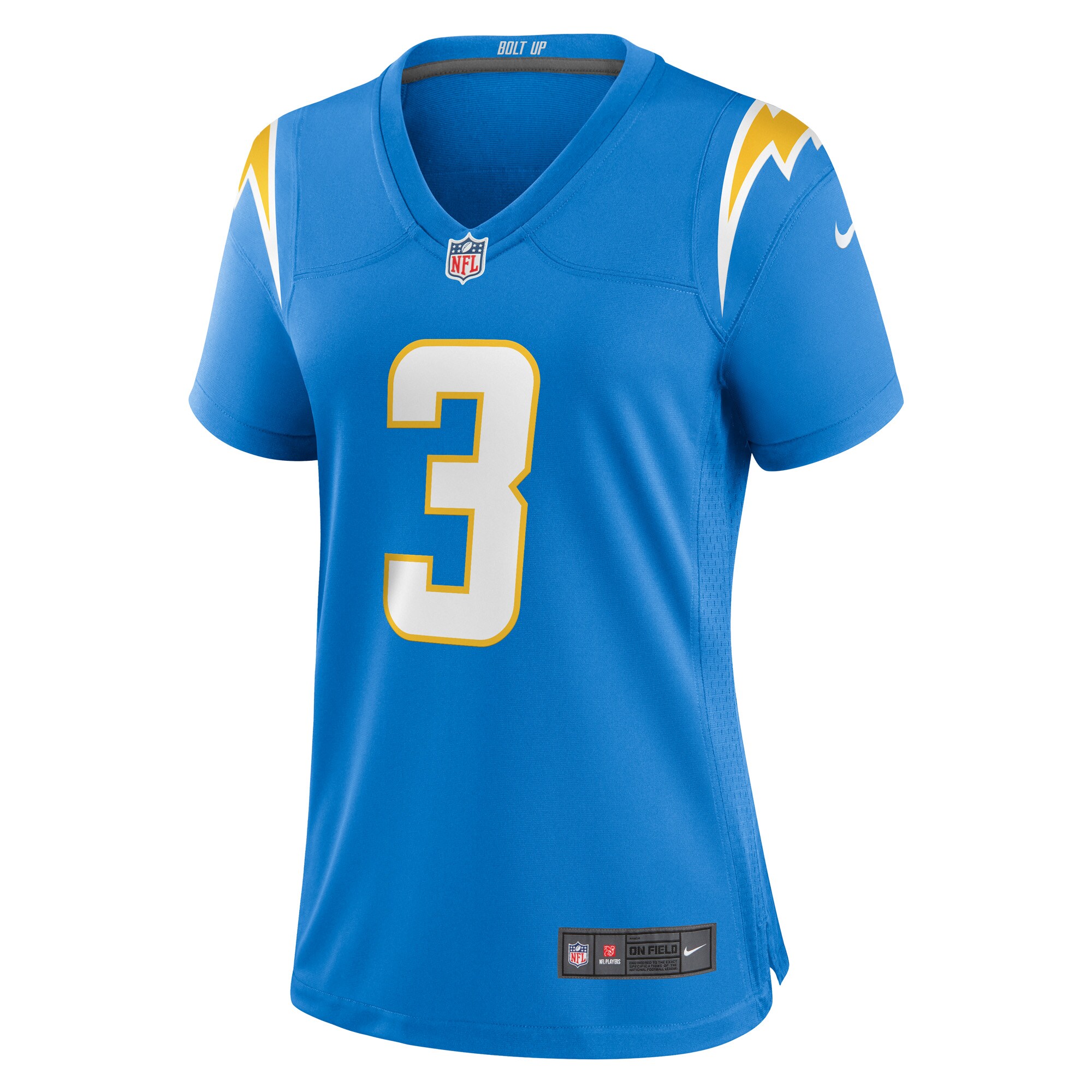 Derwin James Jr. Los Angeles Chargers  Women's Game Jersey - Powder Blue