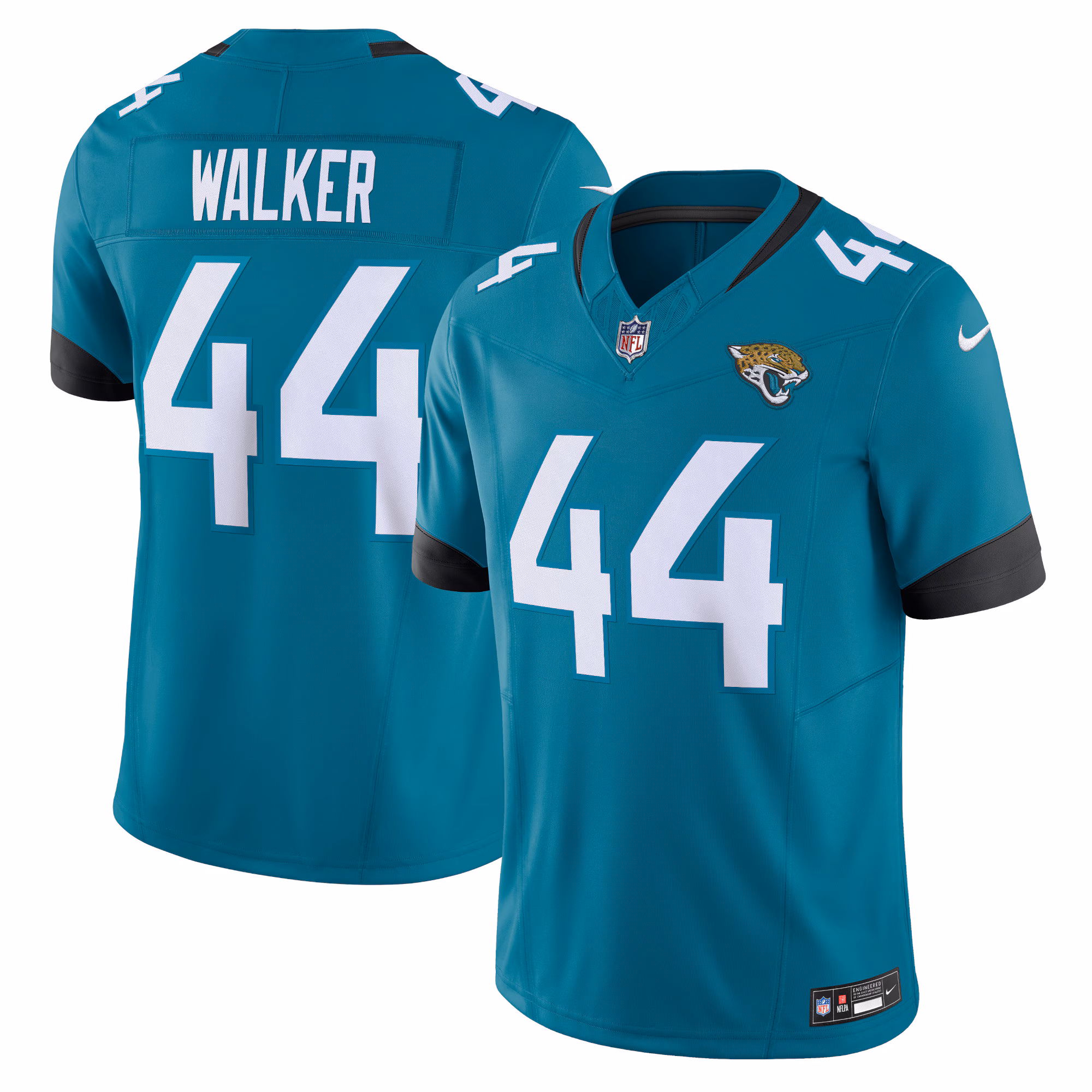 Travon Walker Jacksonville Jaguars Vapor F.U.S.E. Limited Jersey - Teal