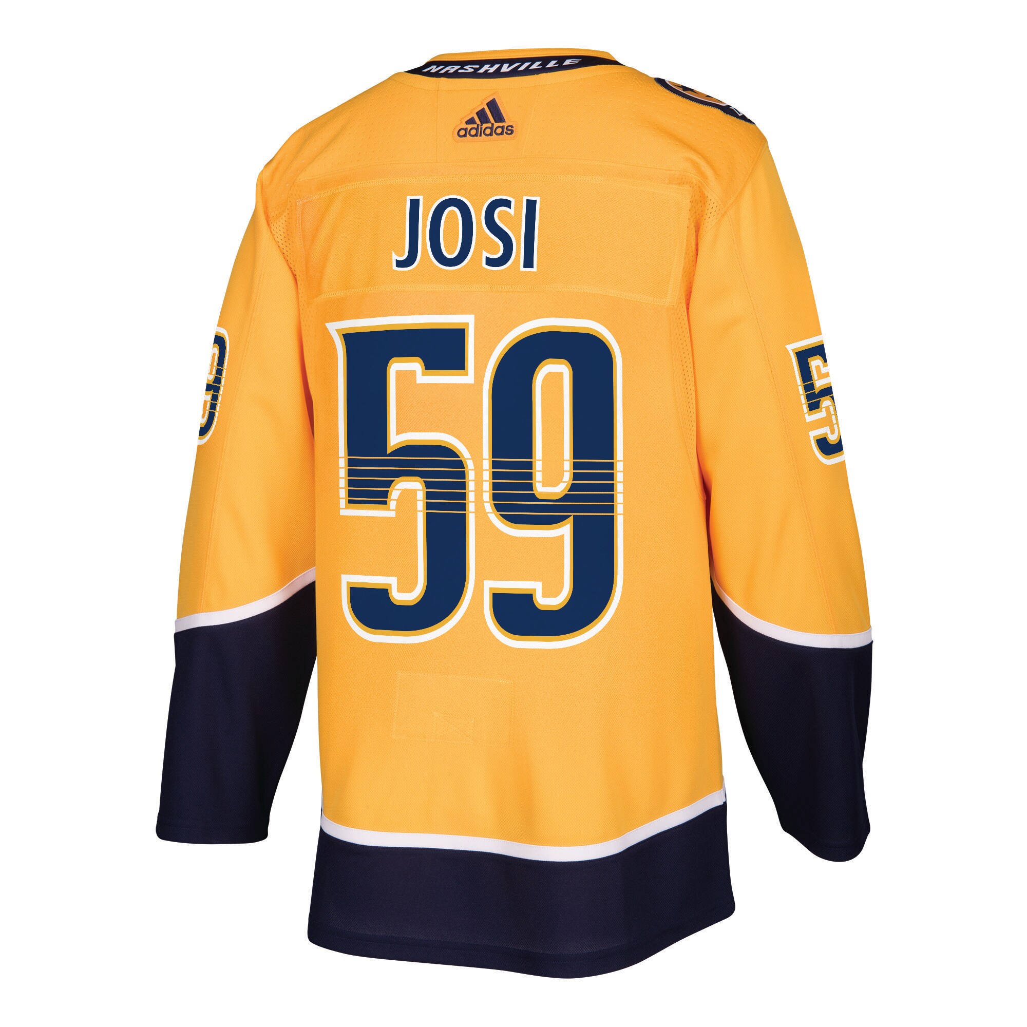 Roman Josi Nashville Predators  Home Authentic Player Jersey - Gold