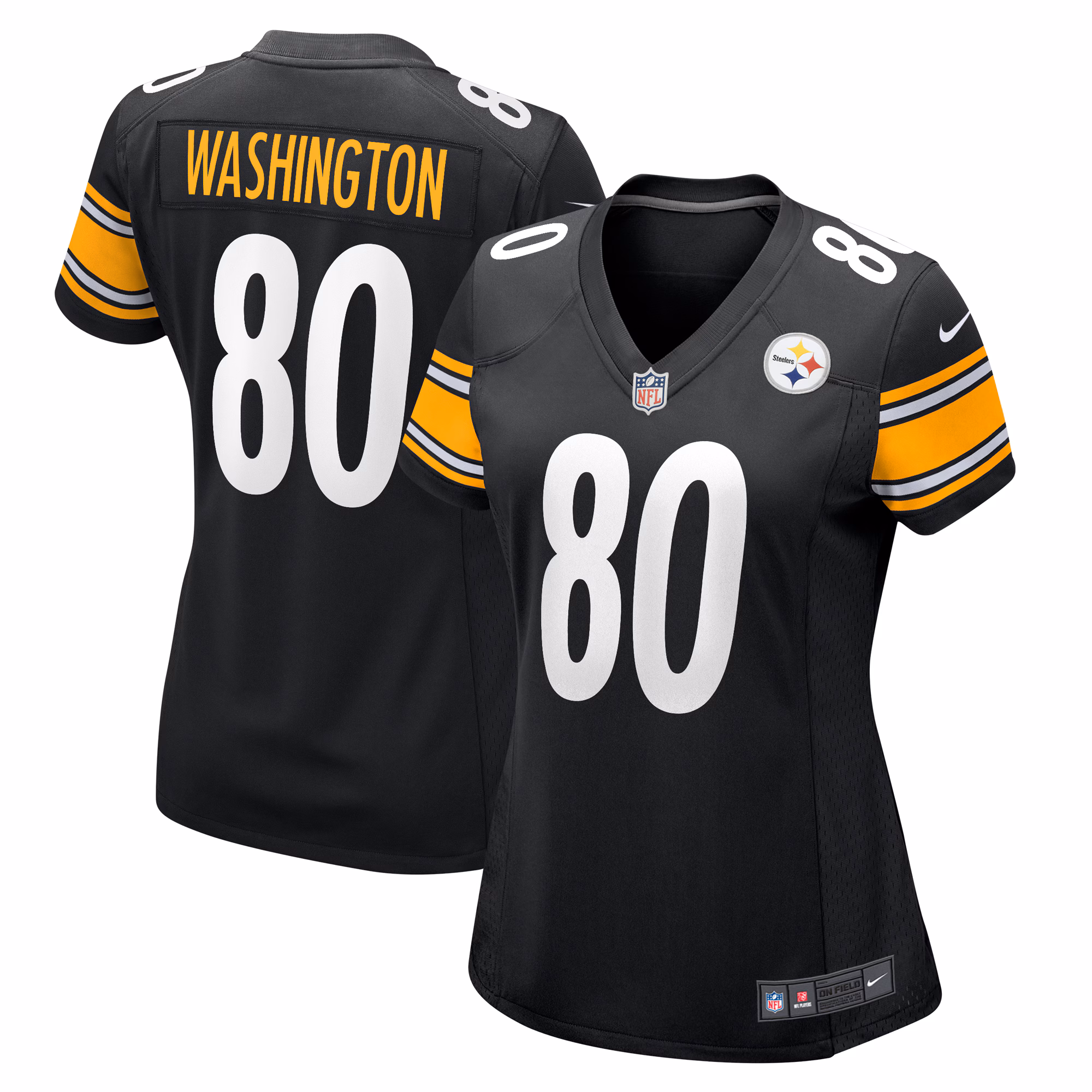 Darnell Washington Pittsburgh Steelers Women's  Game Jersey -  Black