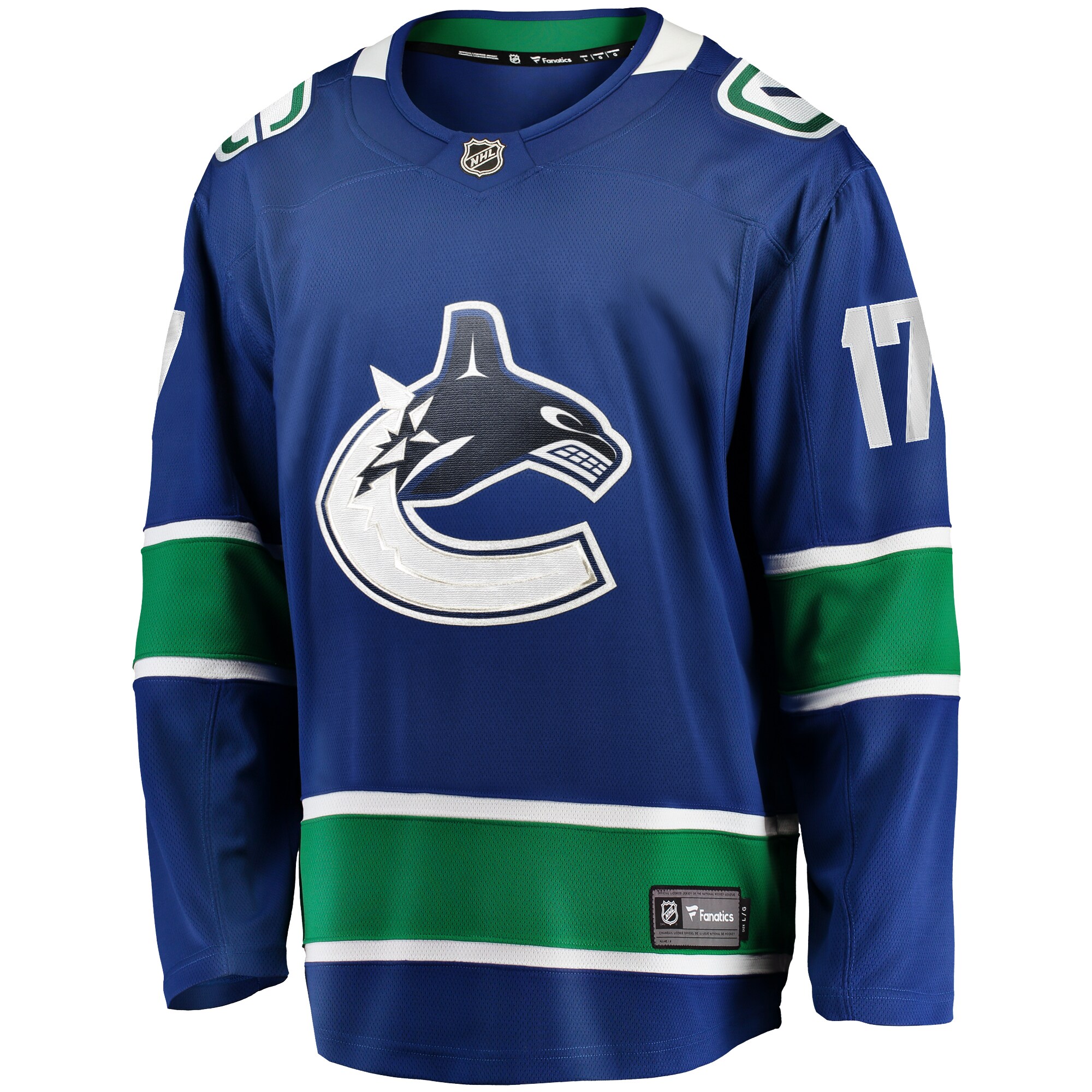 Filip Hronek Vancouver Canucks Home Breakaway Jersey - Blue