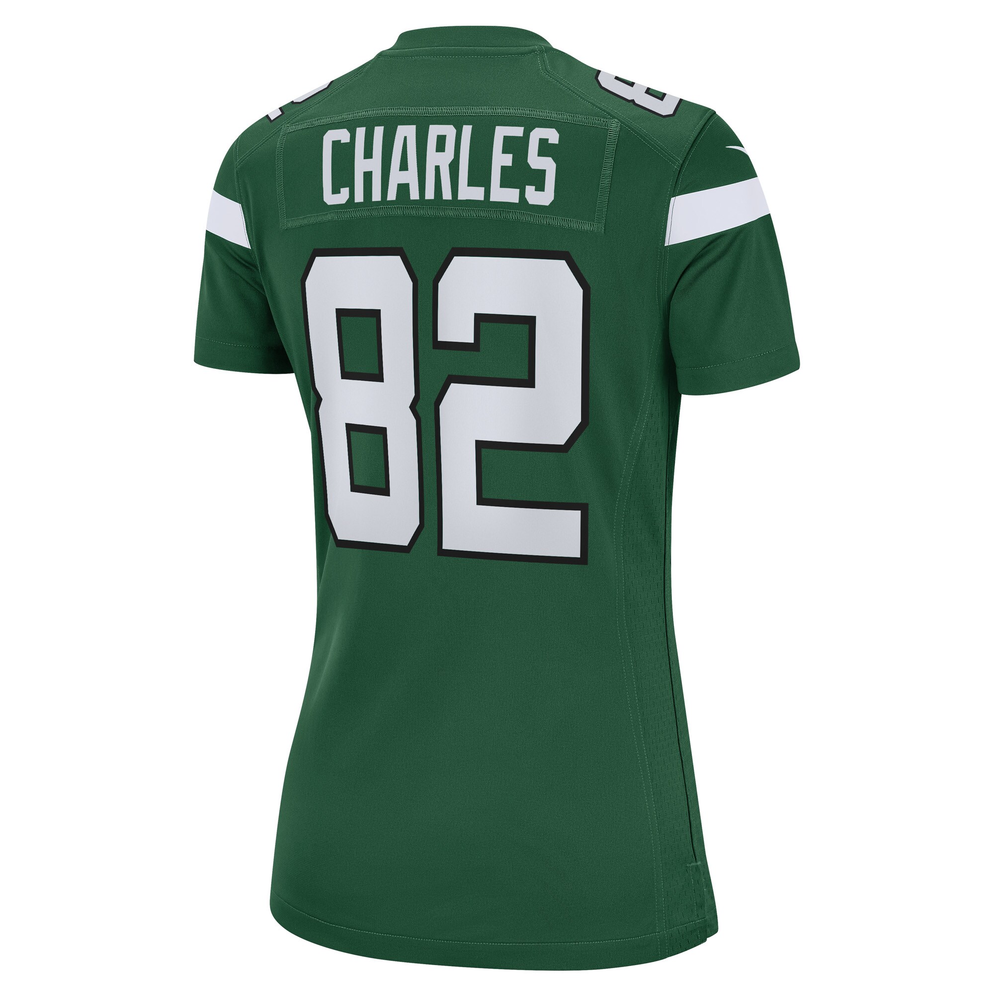 Irvin Charles New York Jets  Women's Game Player Jersey - Gotham Green