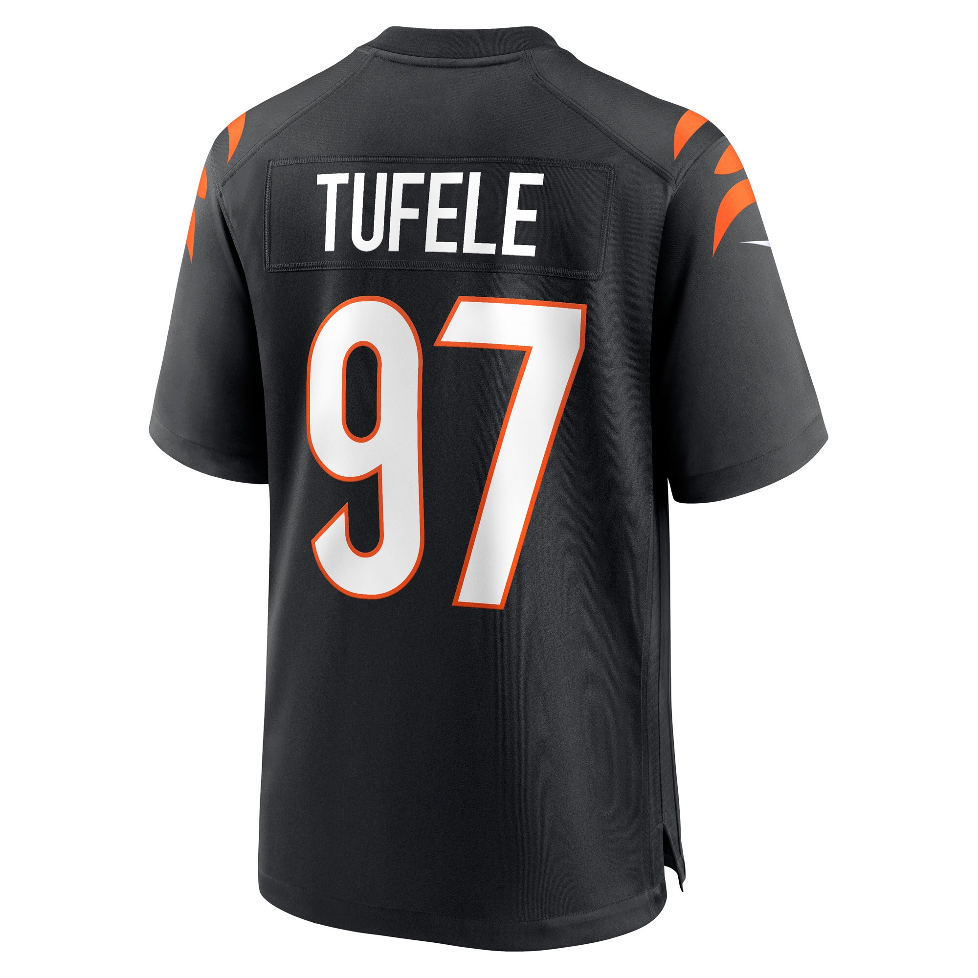 Jay Tufele Cincinnati Bengals Game Player Jersey - Black