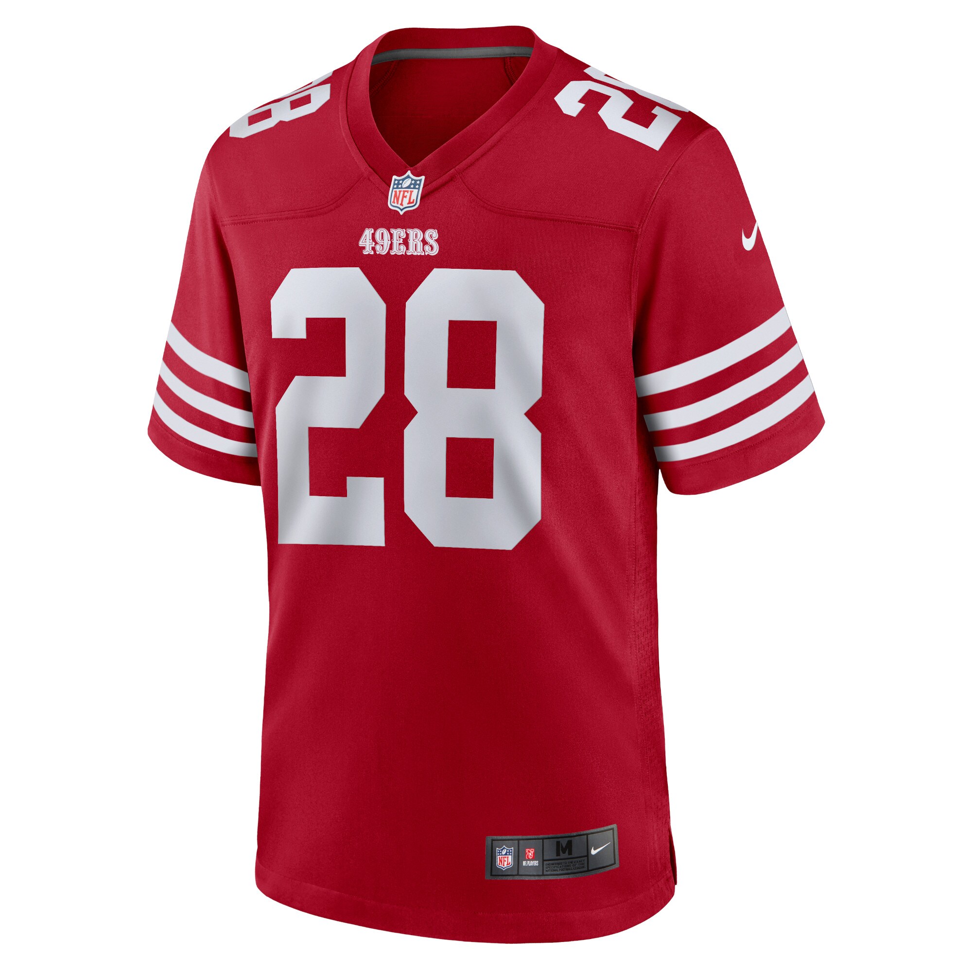 Tevin Coleman San Francisco 49ers  Home Game Player Jersey - Scarlet