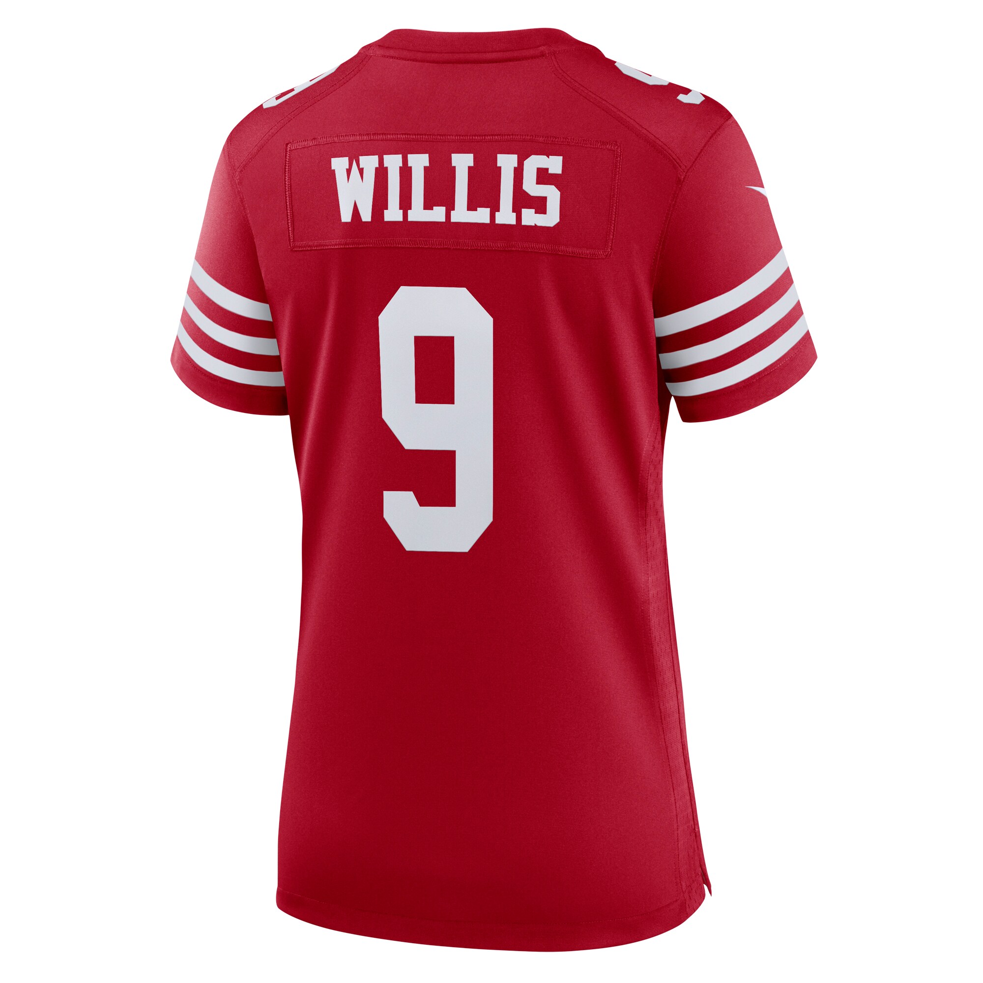 Brayden Willis San Francisco 49ers  Women's Team Game Jersey - Scarlet
