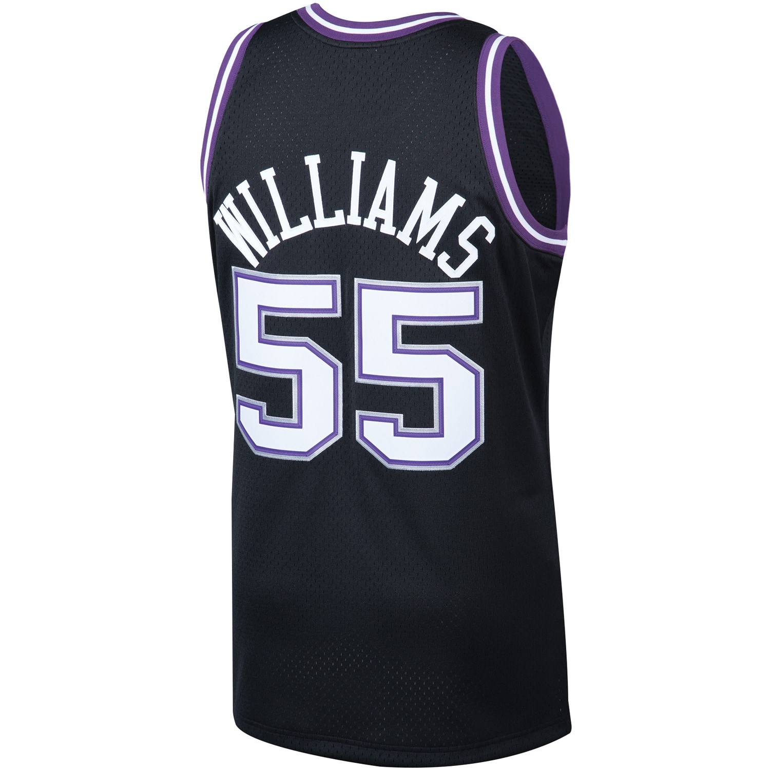 Jason Williams Sacramento Kings Mitchell & Ness 2000-01 Hardwood Classics Swingman Player Jersey - Black