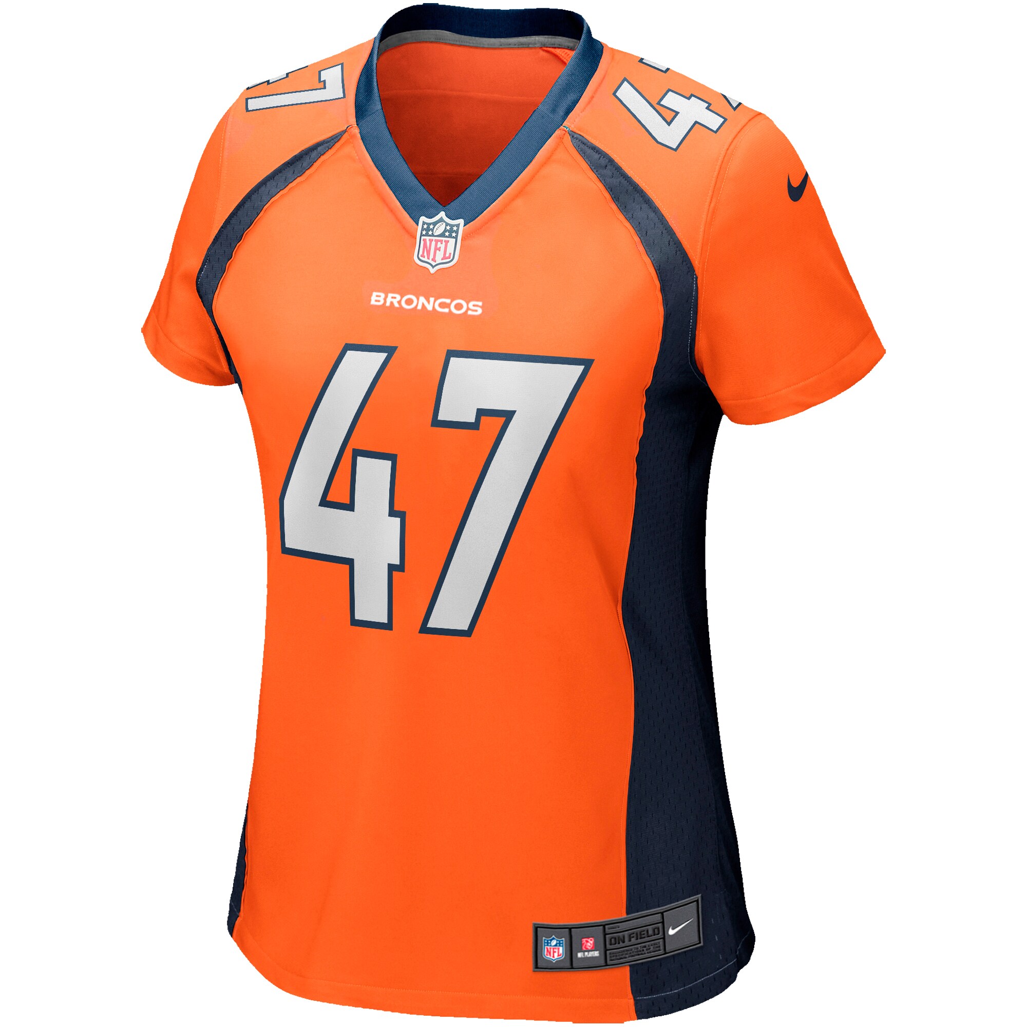 Josey Jewell Denver Broncos  Women's Game Jersey - Orange