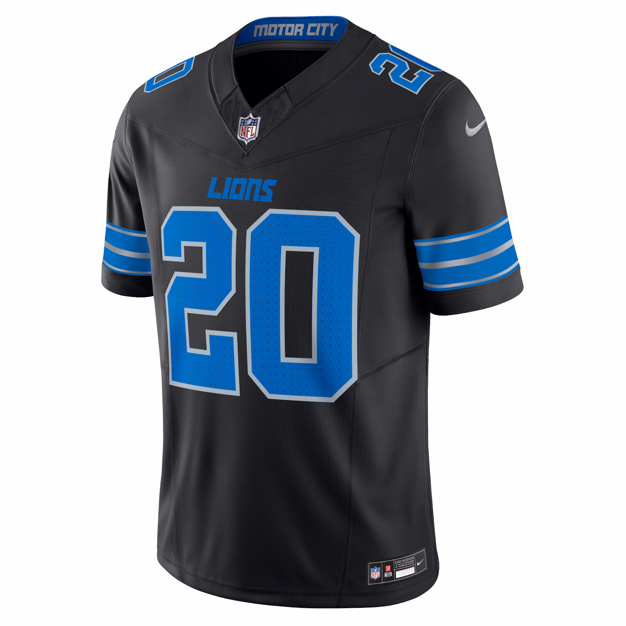 Barry Sanders Detroit Lions 2nd Alternate Vapor F.U.S.E. Limited Jersey - Black