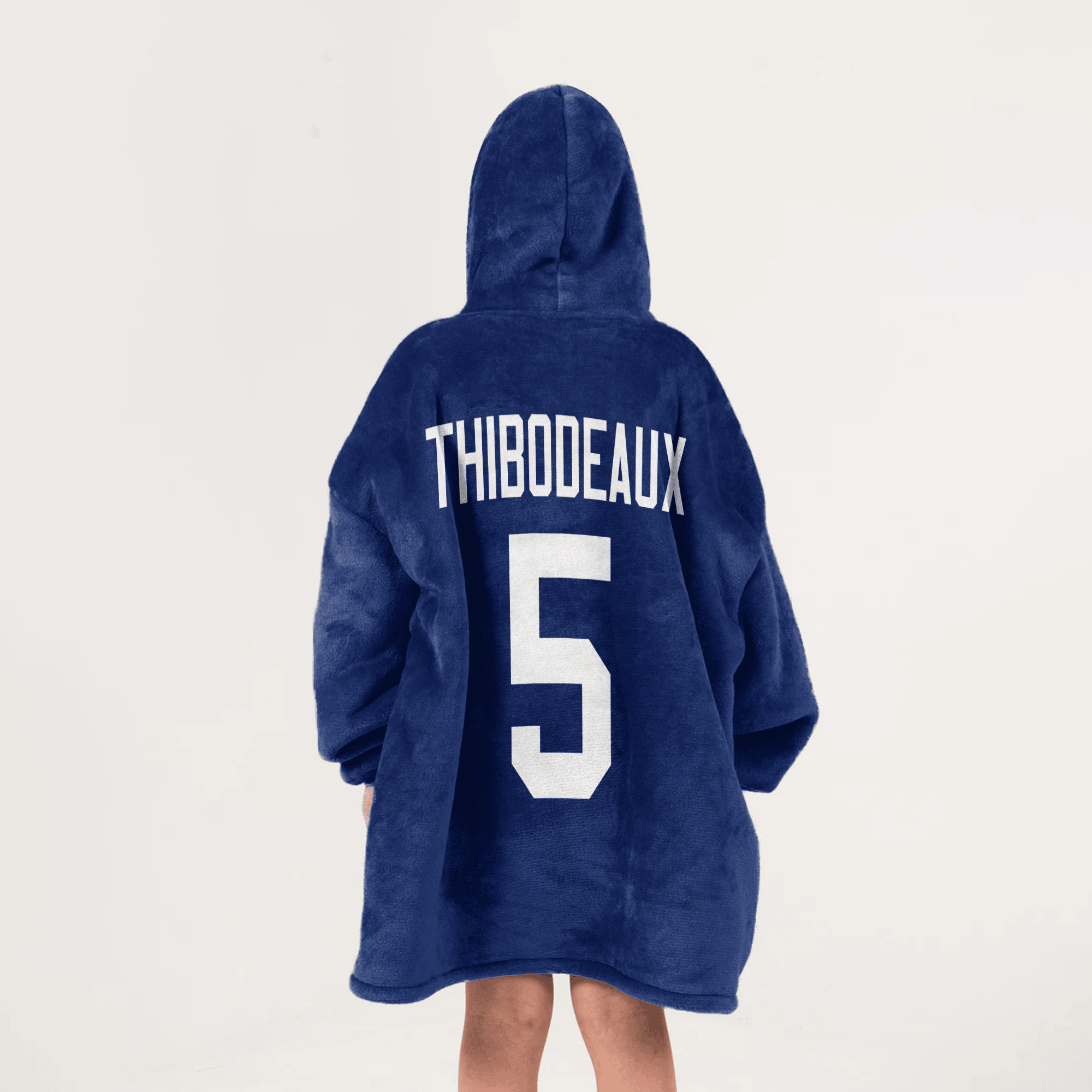 Kid K.T 5 New York G Football Unisex Blanket Hoodie