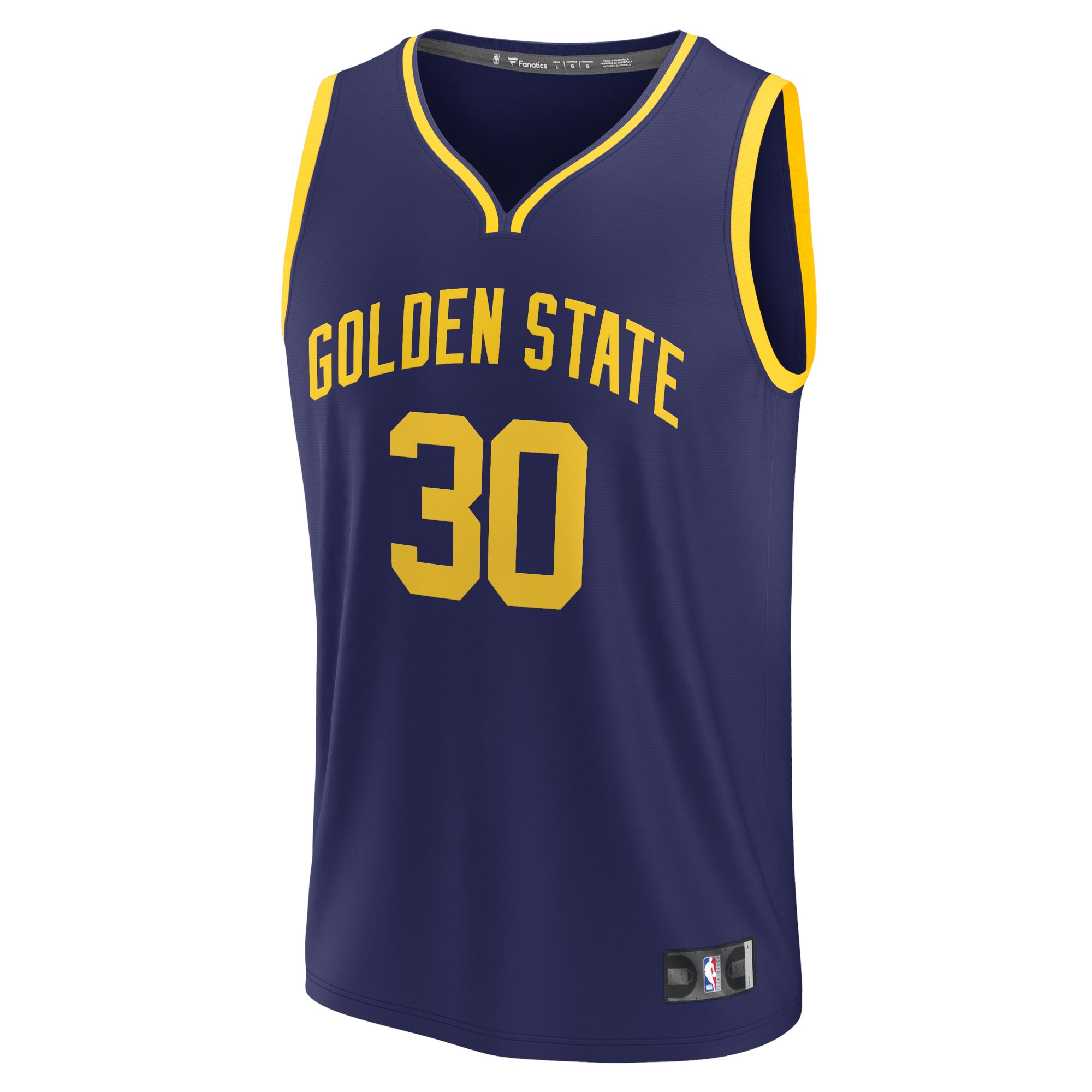 Stephen Curry Golden State Warriors  Fast Break Replica Player Jersey - Statement Edition - Navy