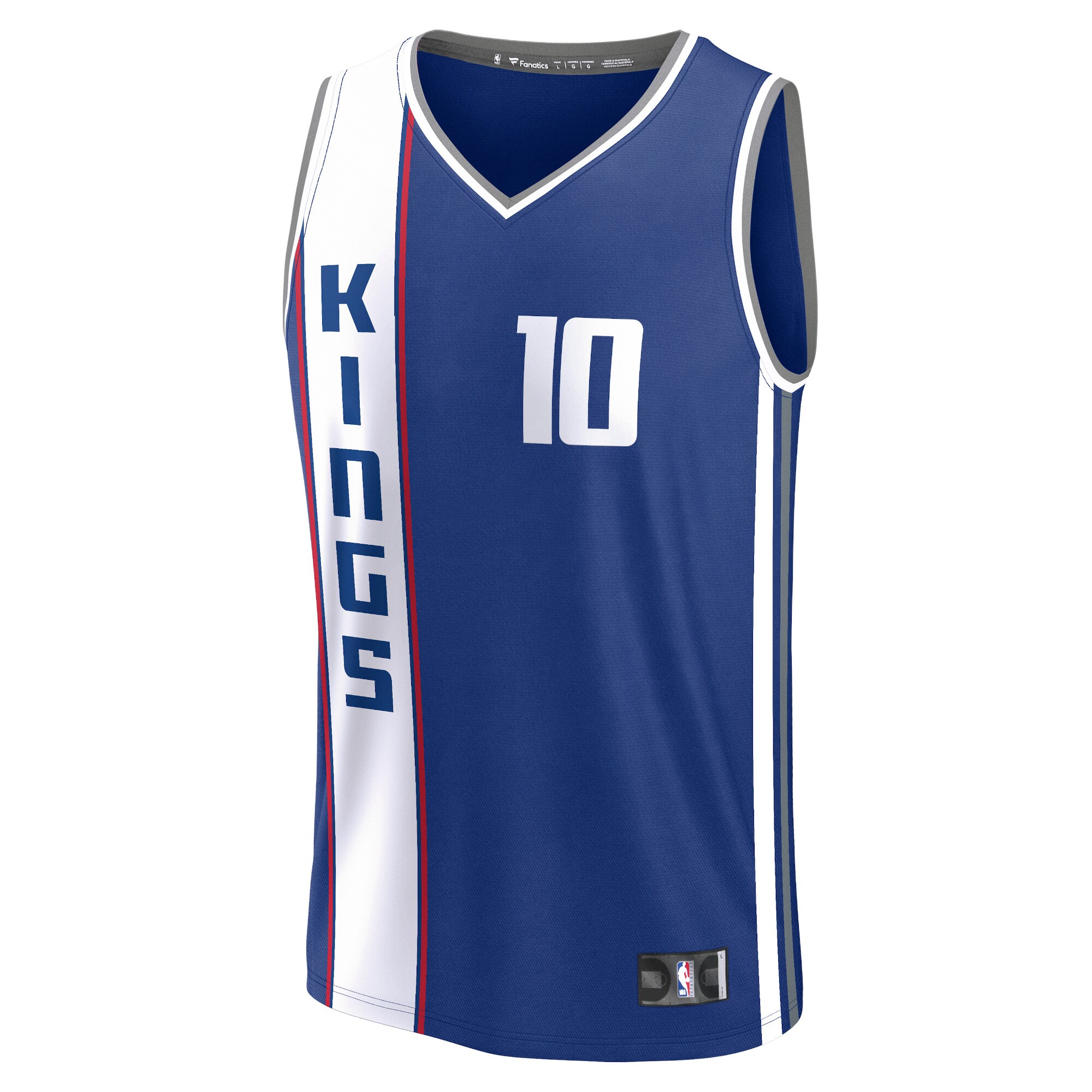 Unisex Sacramento Kings Domantas Sabonis  Blue 2023/24 Fast Break Jersey - City Edition