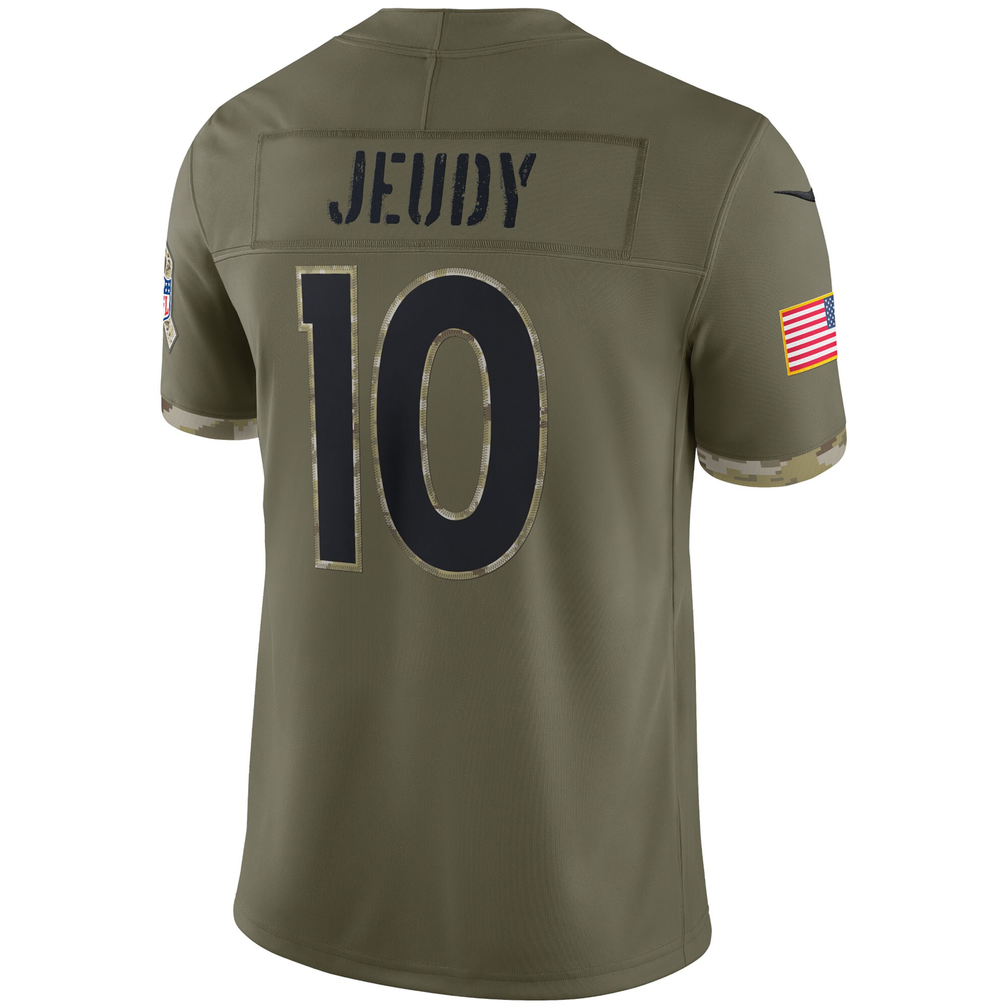 Jerry Jeudy Denver Broncos  2022 Salute To Service Limited Jersey - Olive