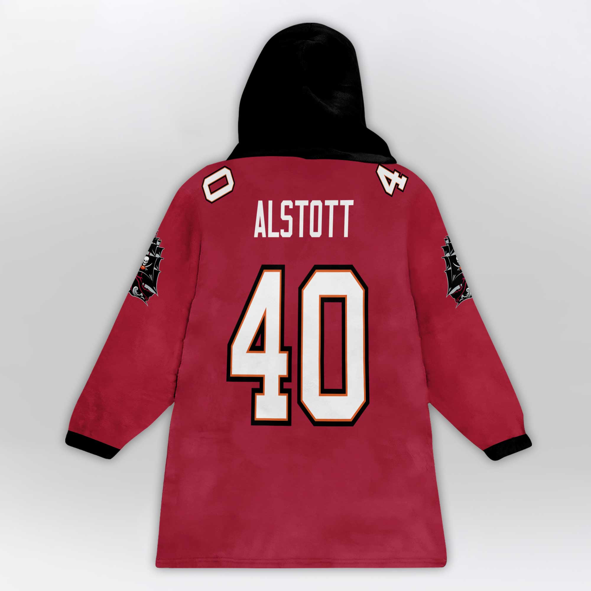 Adult M.A 40 Tampa Bay Football Unisex Blanket Hoodie