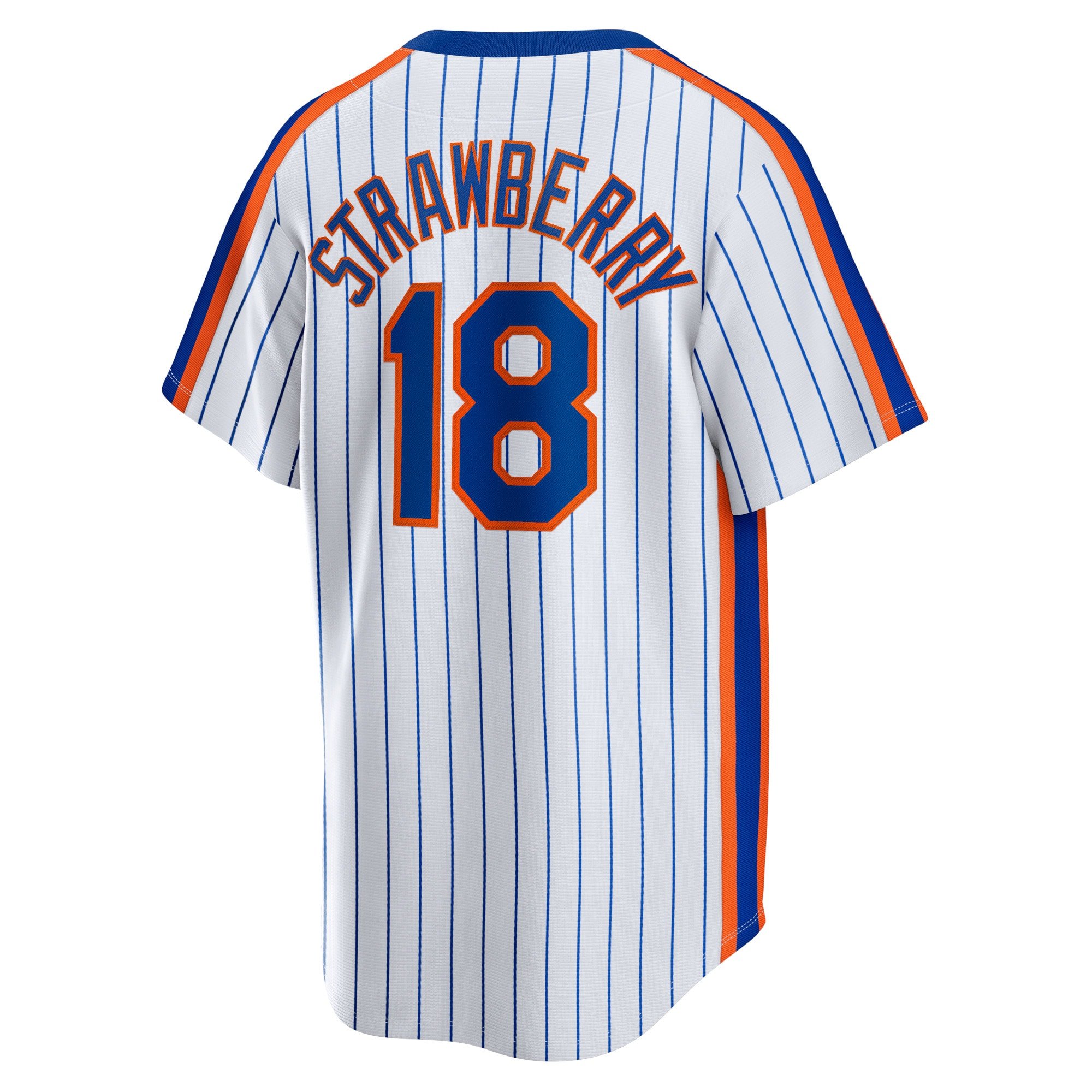 Men's New York Mets Darryl Strawberry  White Home Cooperstown Collection Player Jersey