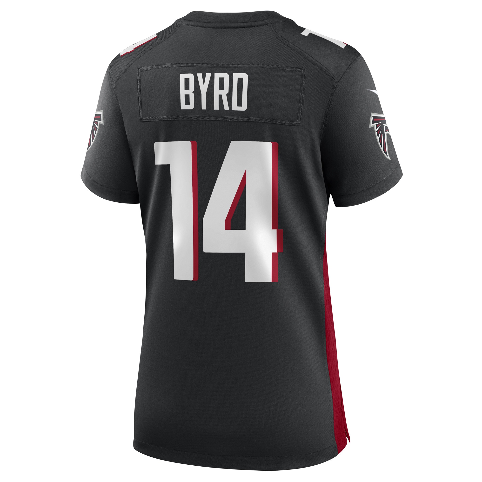 Damiere Byrd Atlanta Falcons  Women's Game Player Jersey - Black