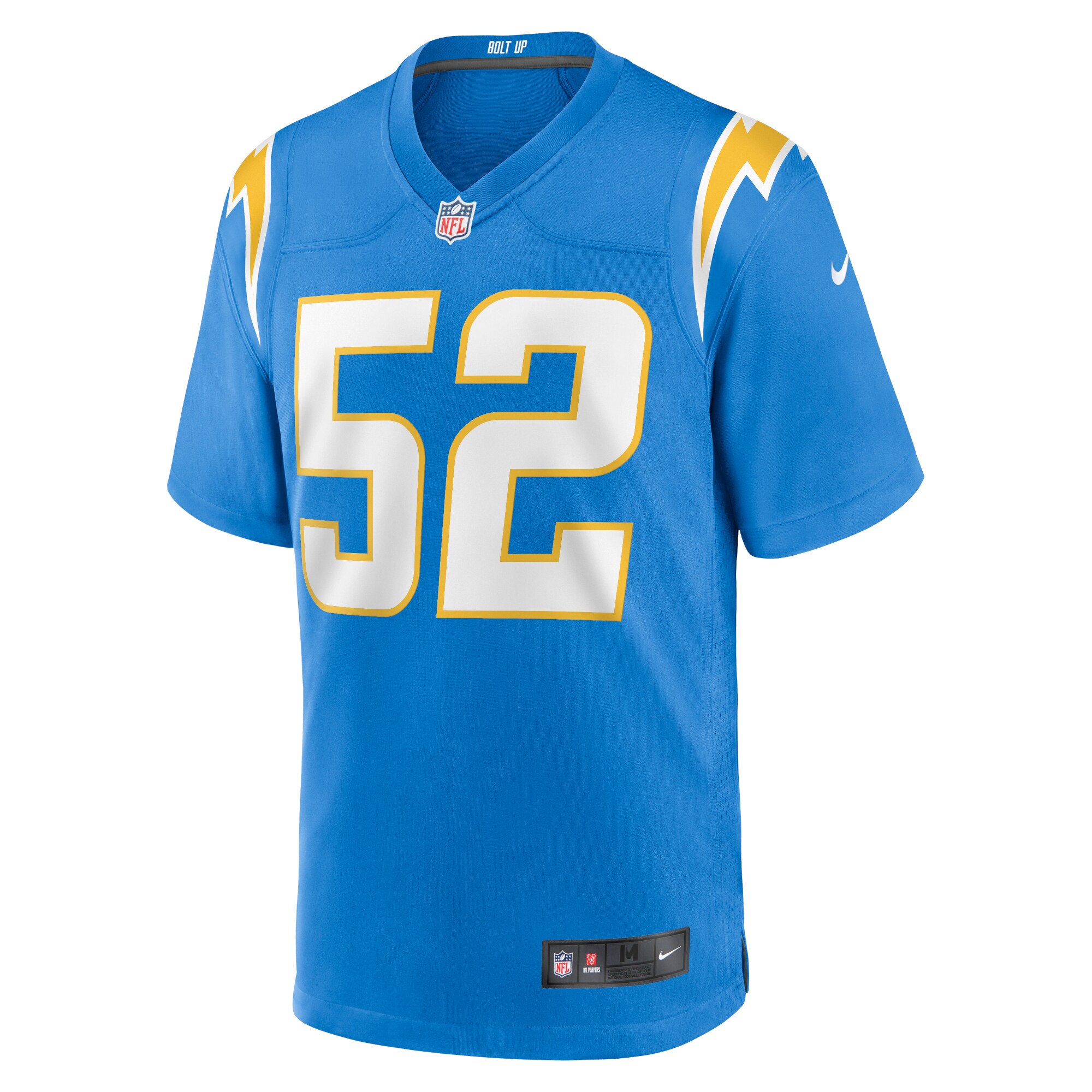 Khalil Mack Los Angeles Chargers Game Jersey - Powder Blue