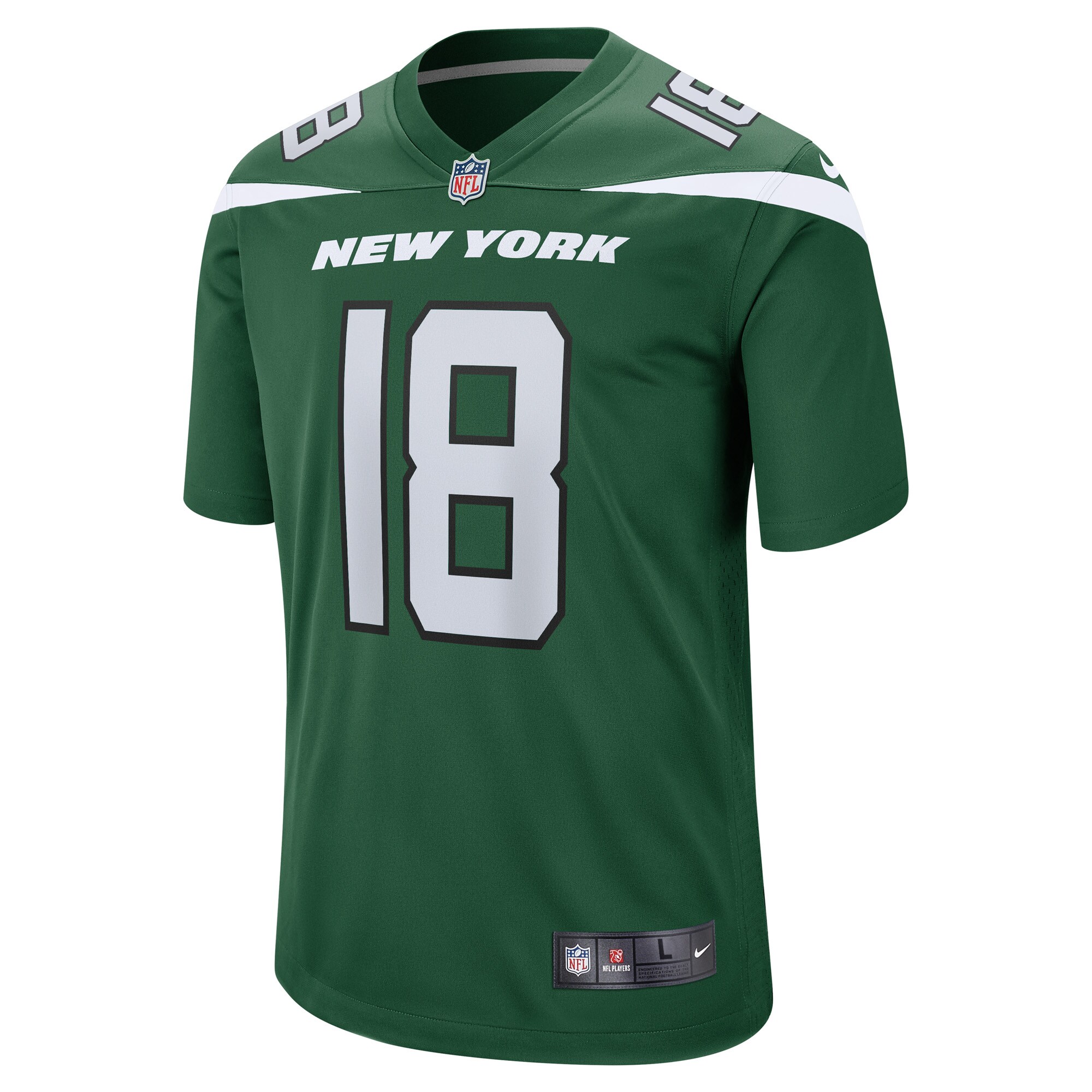 Diontae Spencer New York Jets  Game Player Jersey - Gotham Green