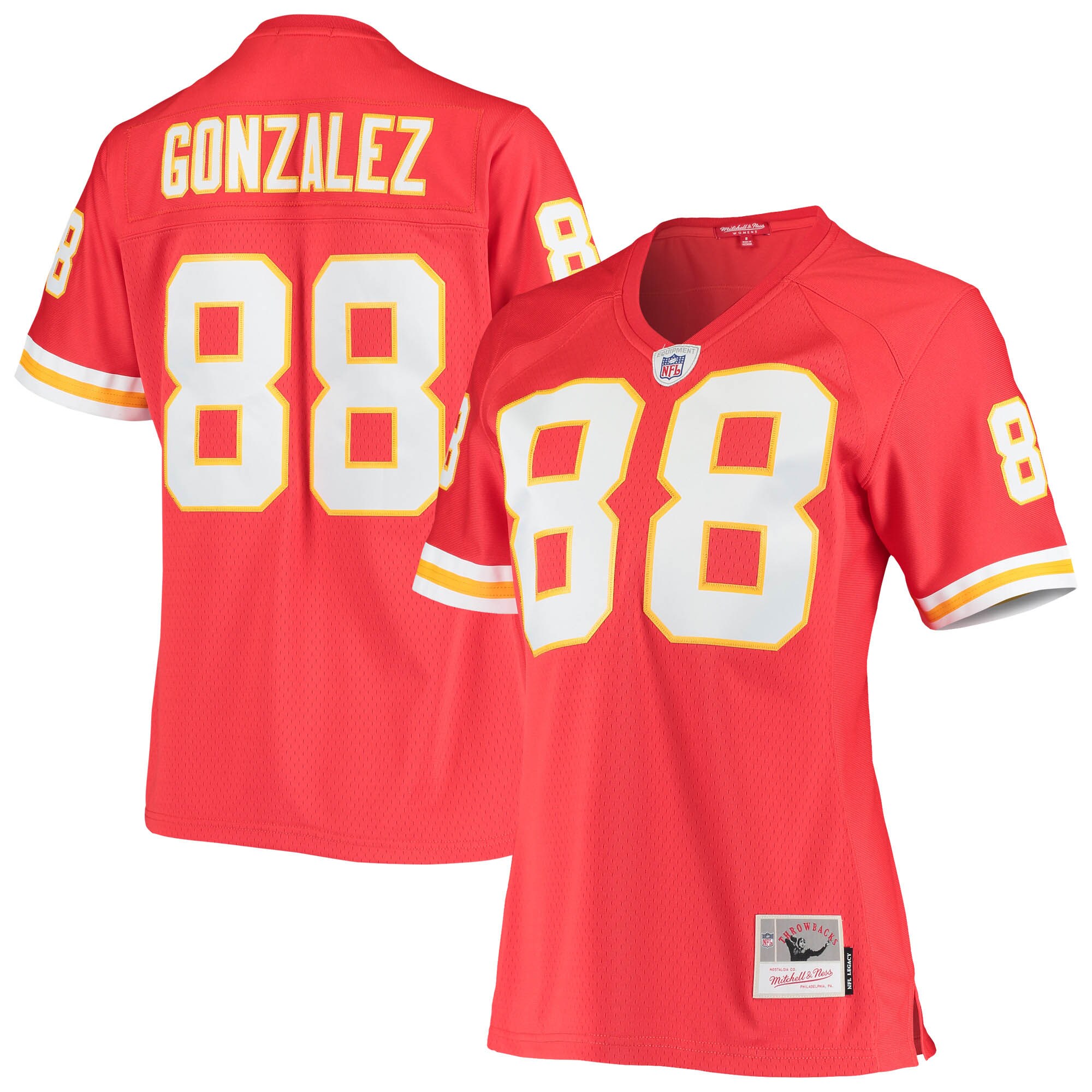 Tony Gonzalez Kansas City Chiefs  Women's Legacy Replica Team Jersey - Red