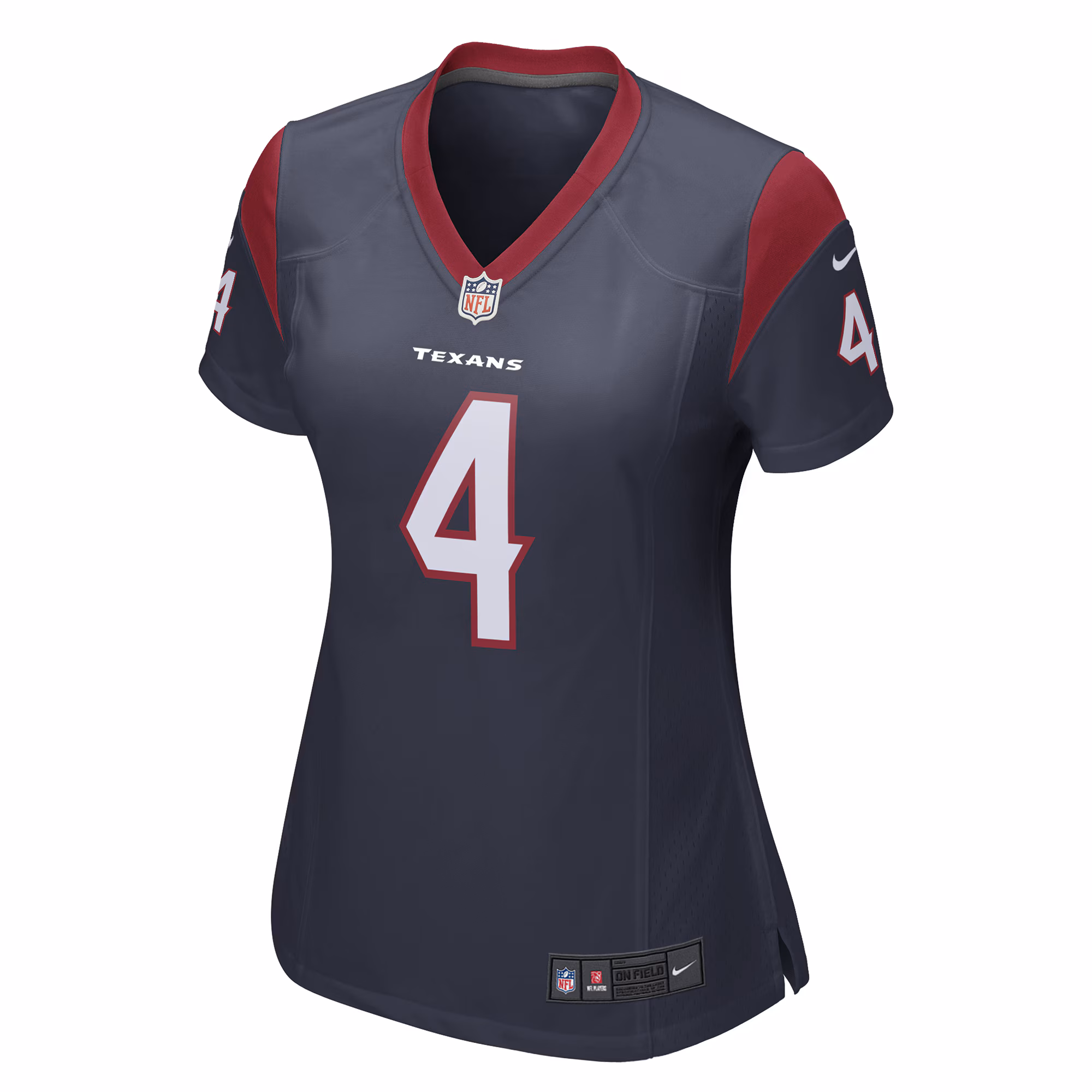 Deshaun Watson Houston Texans Women's Player Game Jersey - Navy