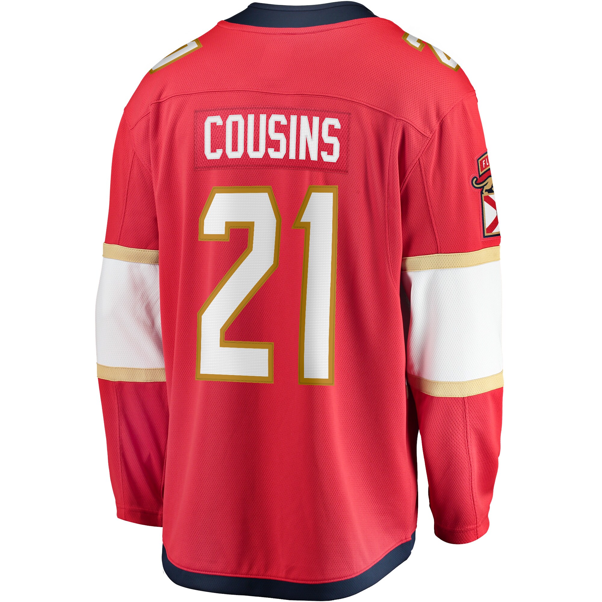 Nick Cousins Florida Panthers Home Breakaway Player Jersey - Red