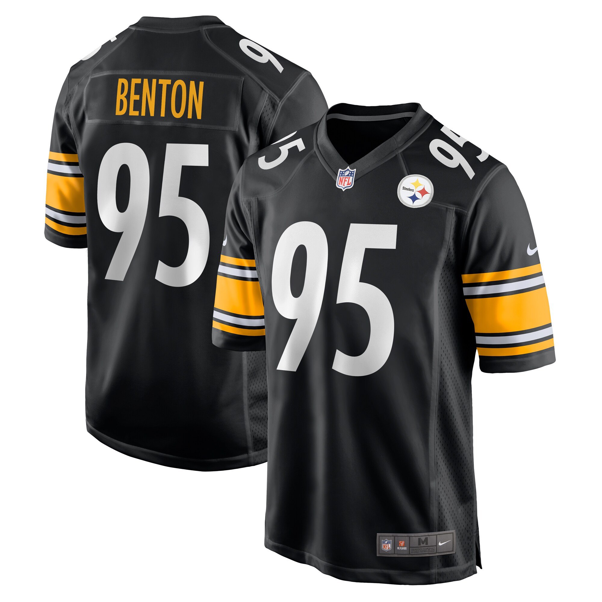 Keeanu Benton Pittsburgh Steelers Team Game Jersey -  Black