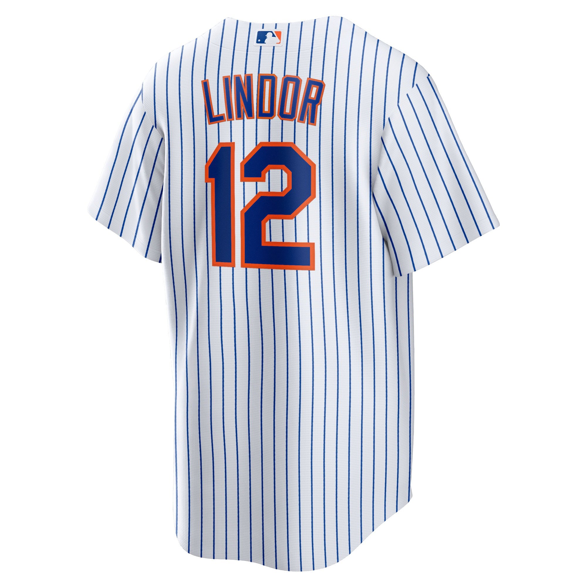 Men's New York Mets Francisco Lindor  White Home Replica Player Jersey