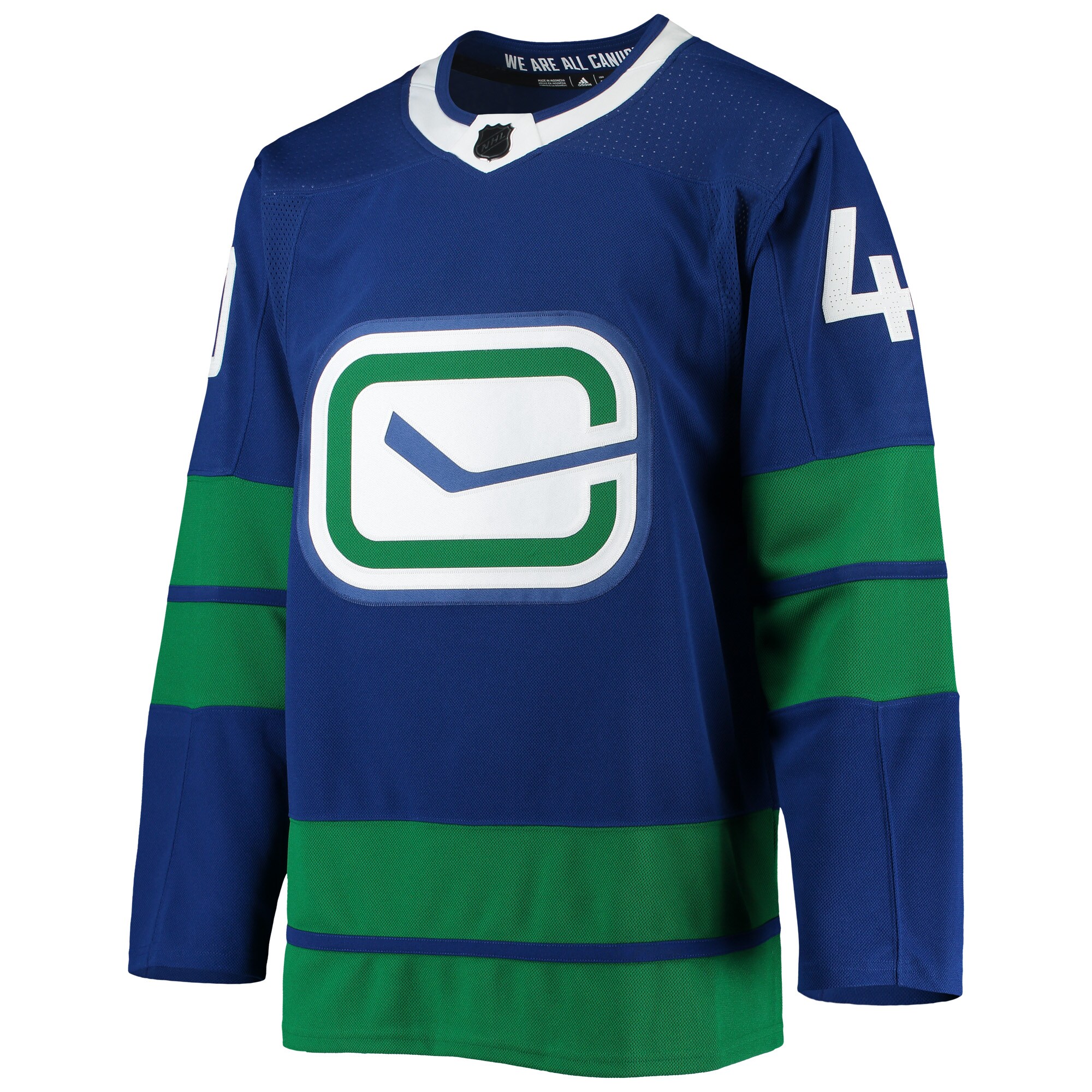 Elias Pettersson Vancouver Canucks  2020/21 Authentic Alternate Player Jersey - Blue
