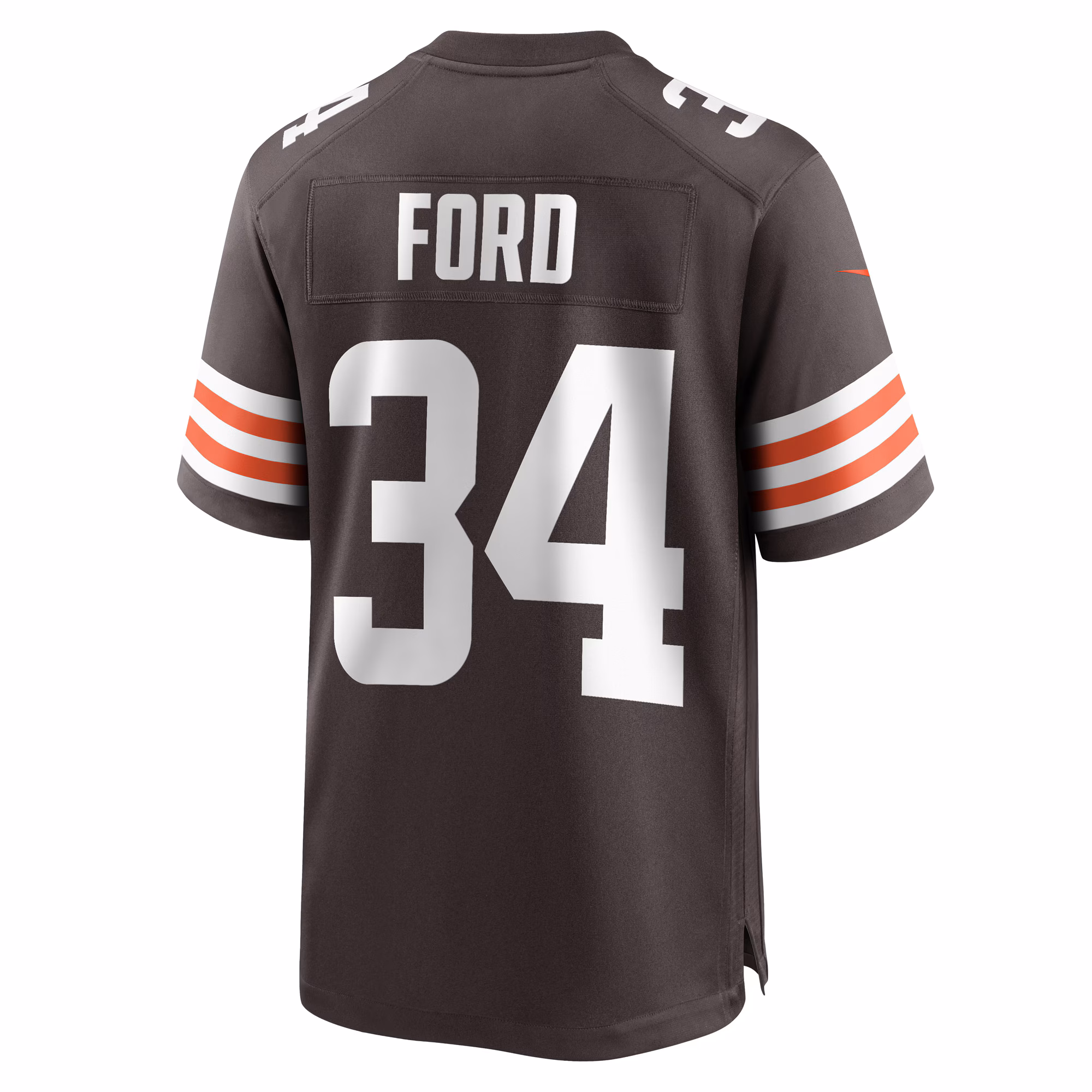 Jerome Ford Cleveland Browns Game Player Jersey - Brown