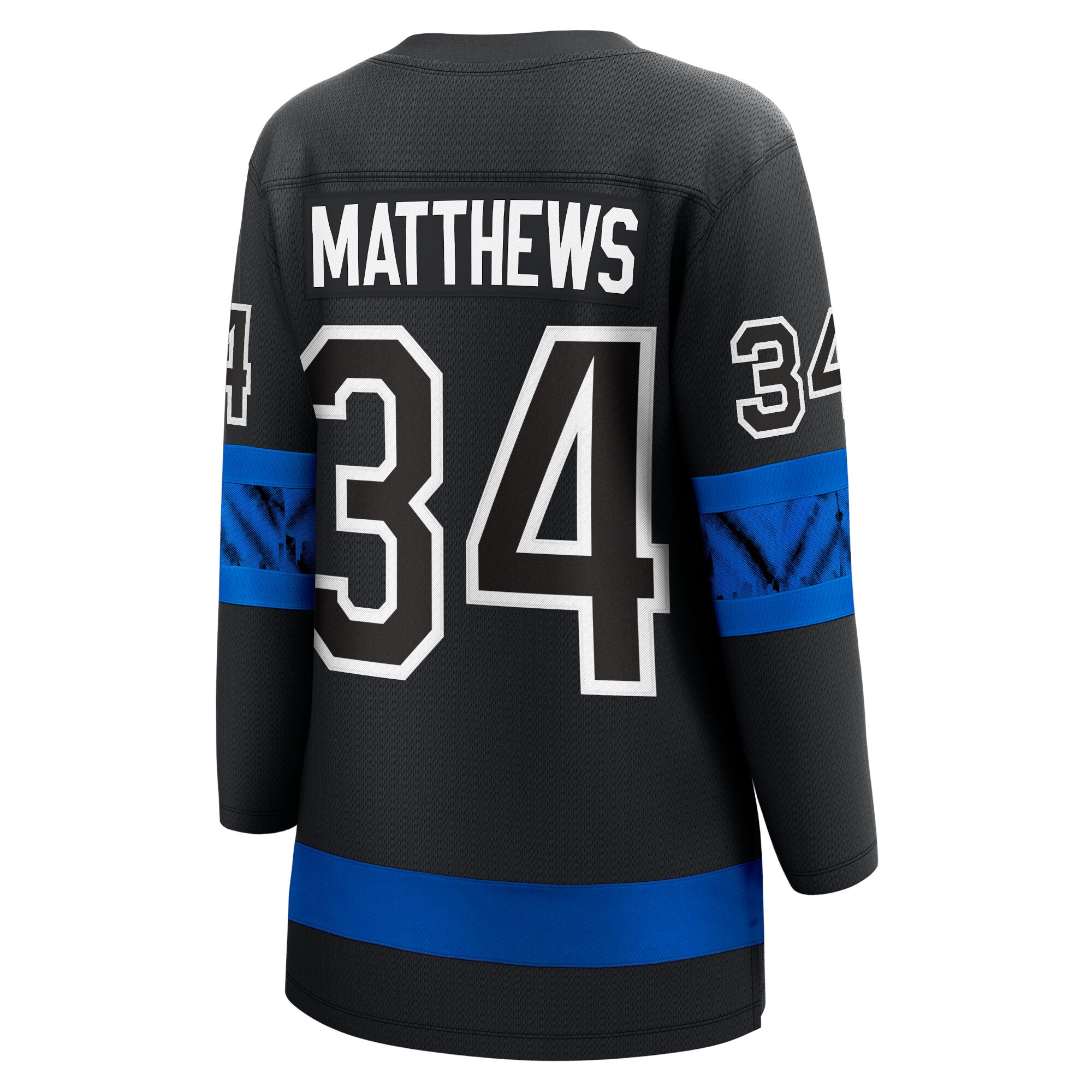 Auston Matthews Toronto Maple Leafs Women's Alternate Premier Breakaway Reversible Player Jersey - Black