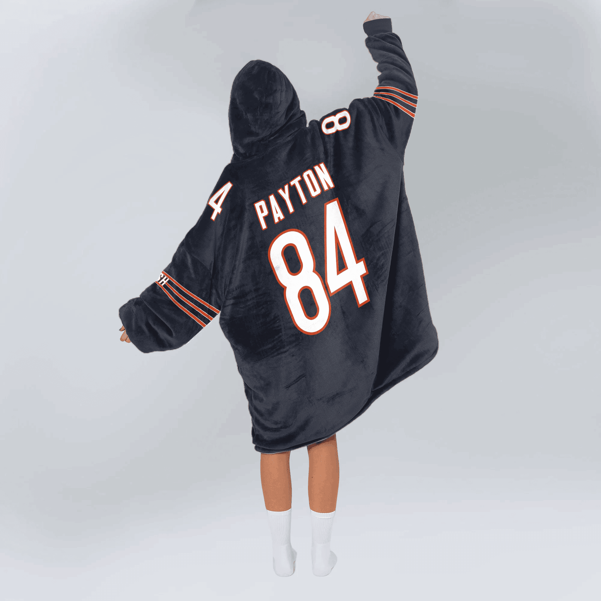 Adult 84 Chicago Football Unisex Blanket Hoodie