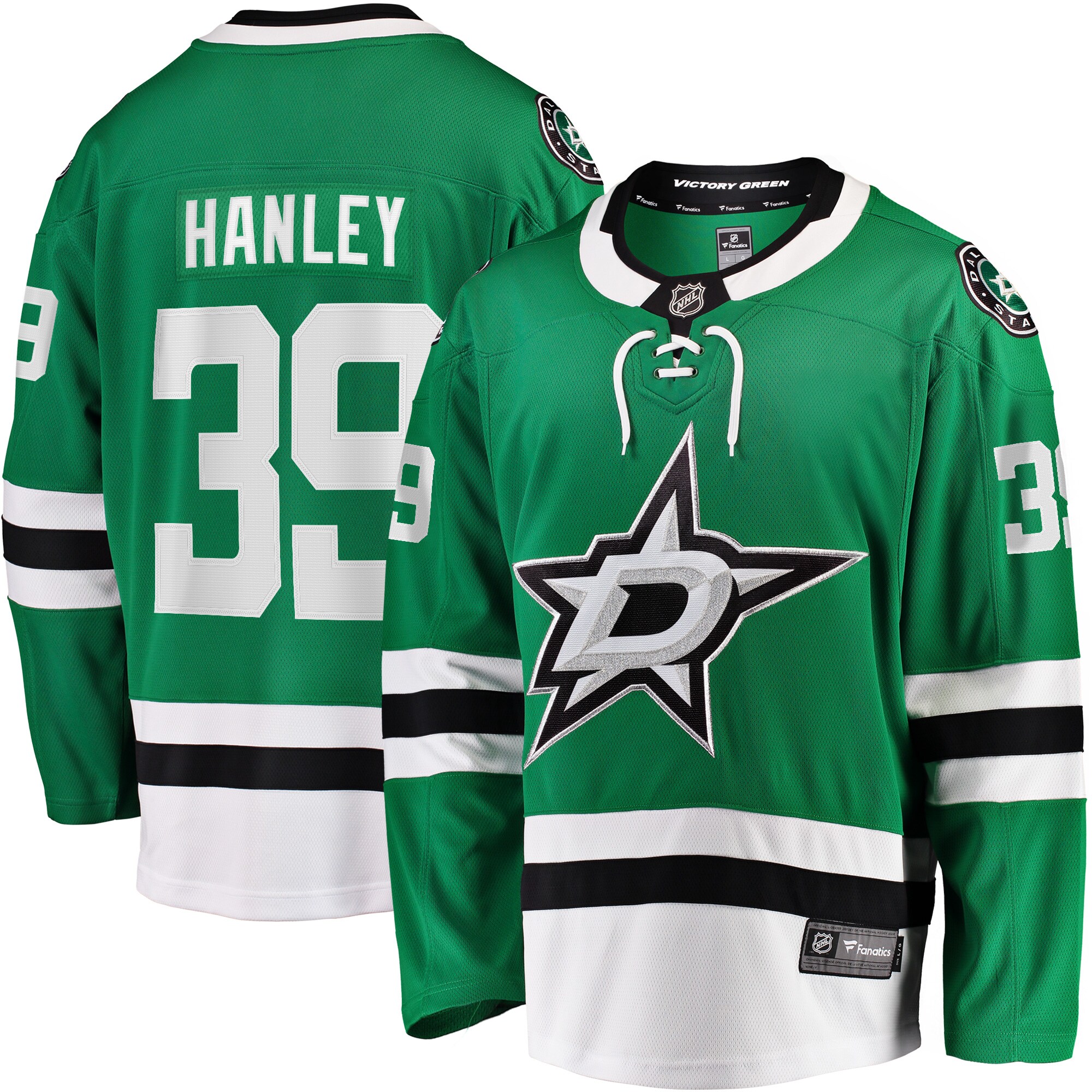 Joel Hanley Dallas Stars Breakaway Player Jersey - Kelly Green
