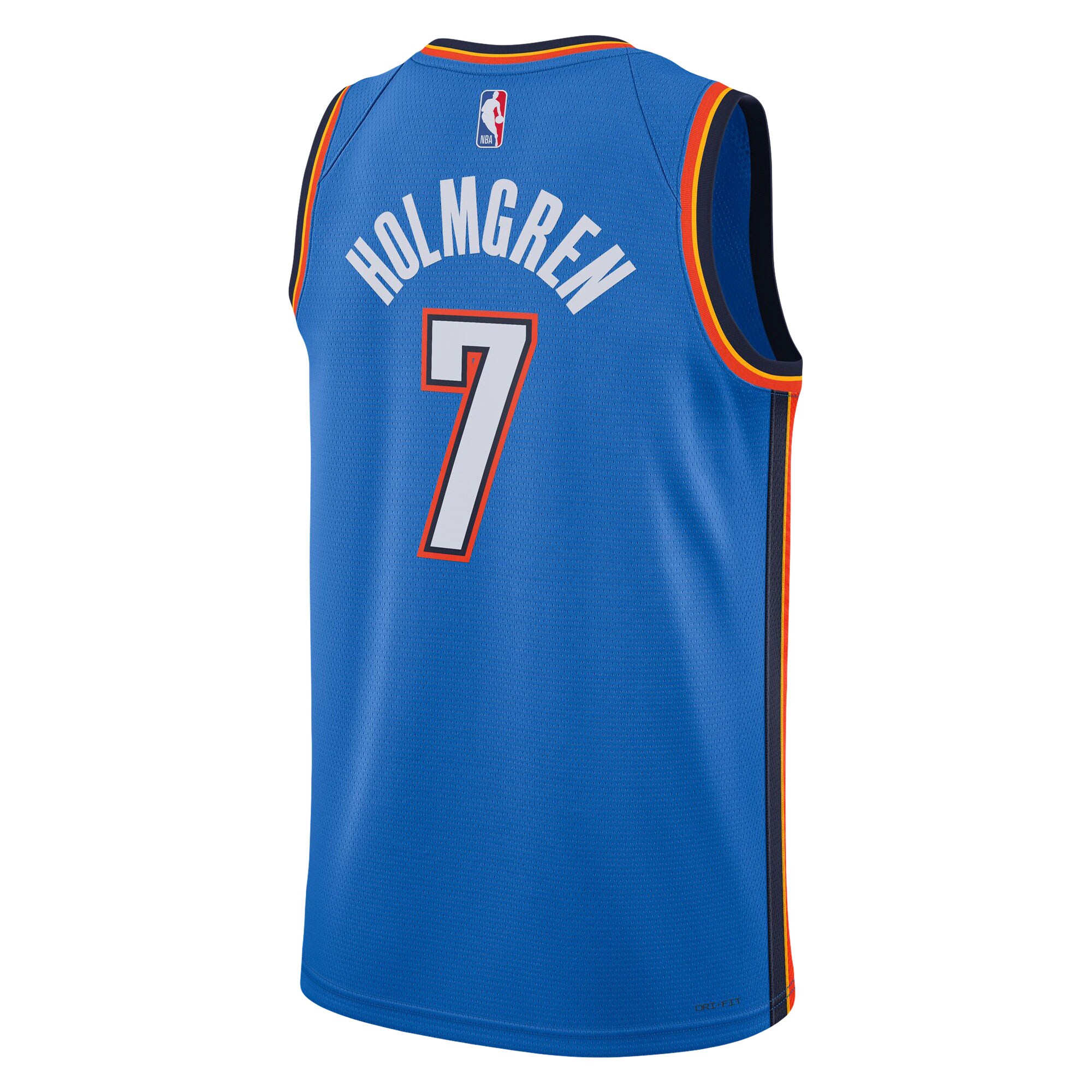 Chet Holmgren Oklahoma City Thunder Unisex 2022 NBA Draft First Round Pick Player Swingman Jersey - Icon Edition - Blue