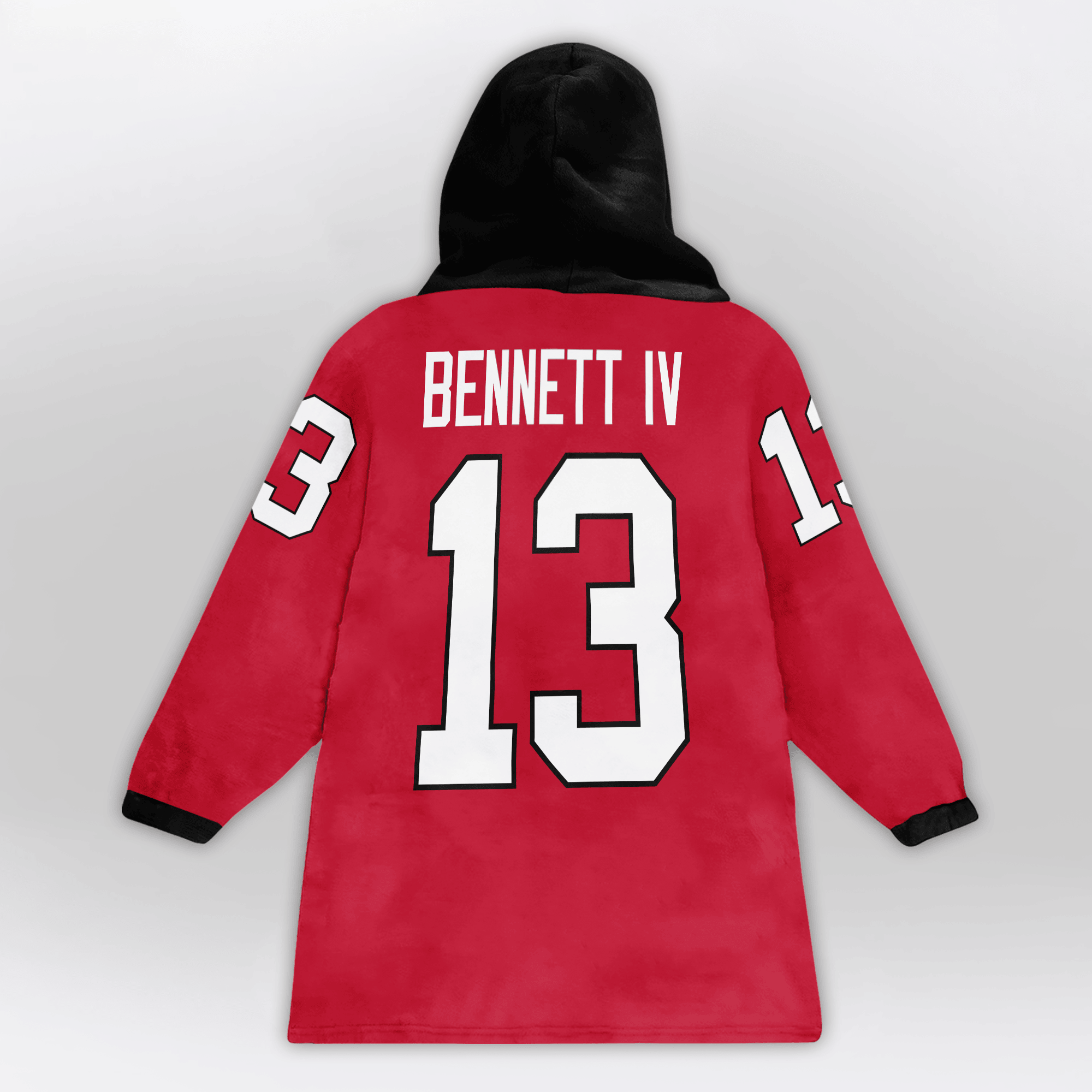 Adult S.B 13 Georgia Football Unisex Blanket Hoodie